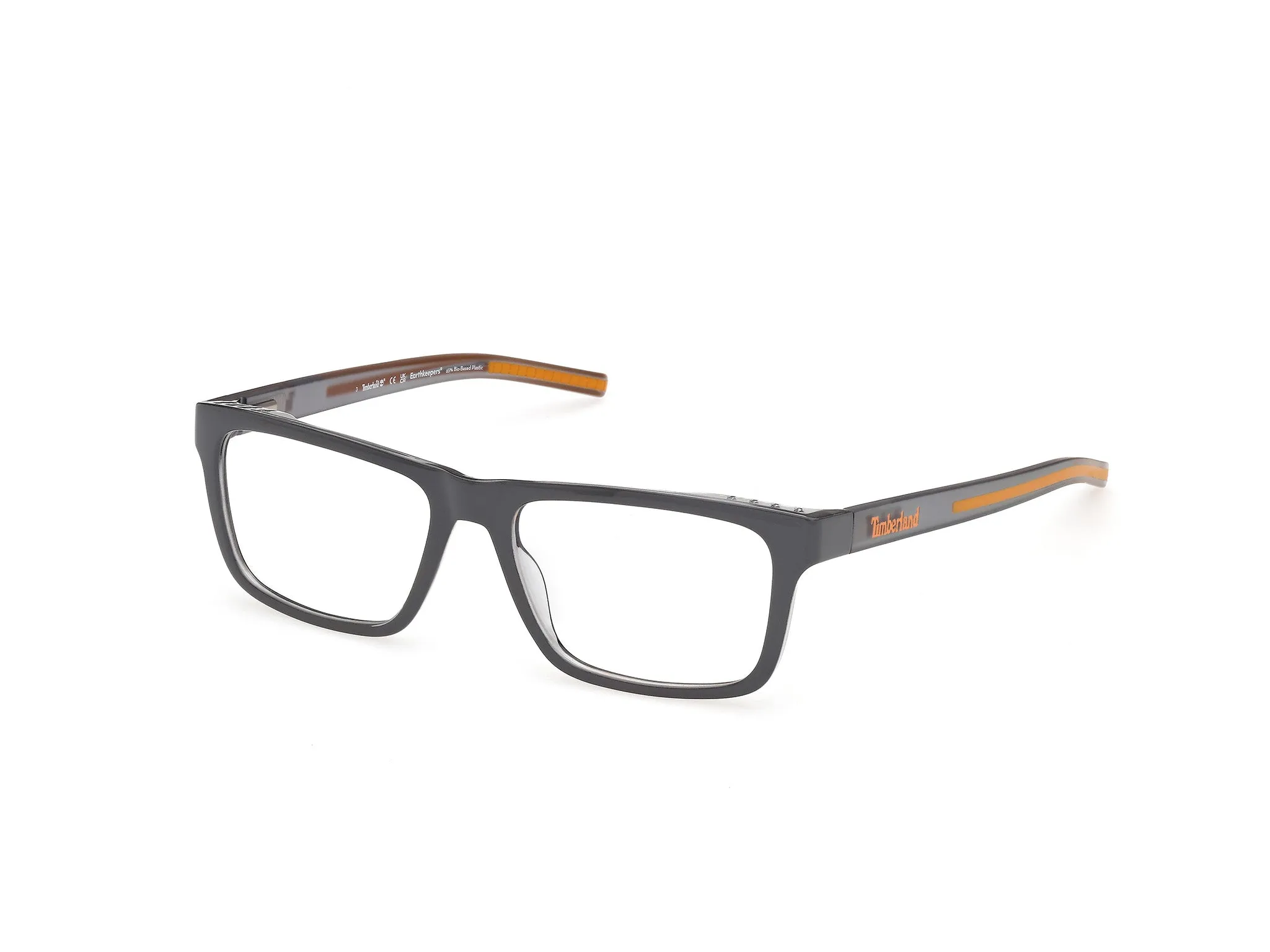 Timberland TB50106 20 Montature da vista Iniettato Grigio Squadrata Normale - immagine 1