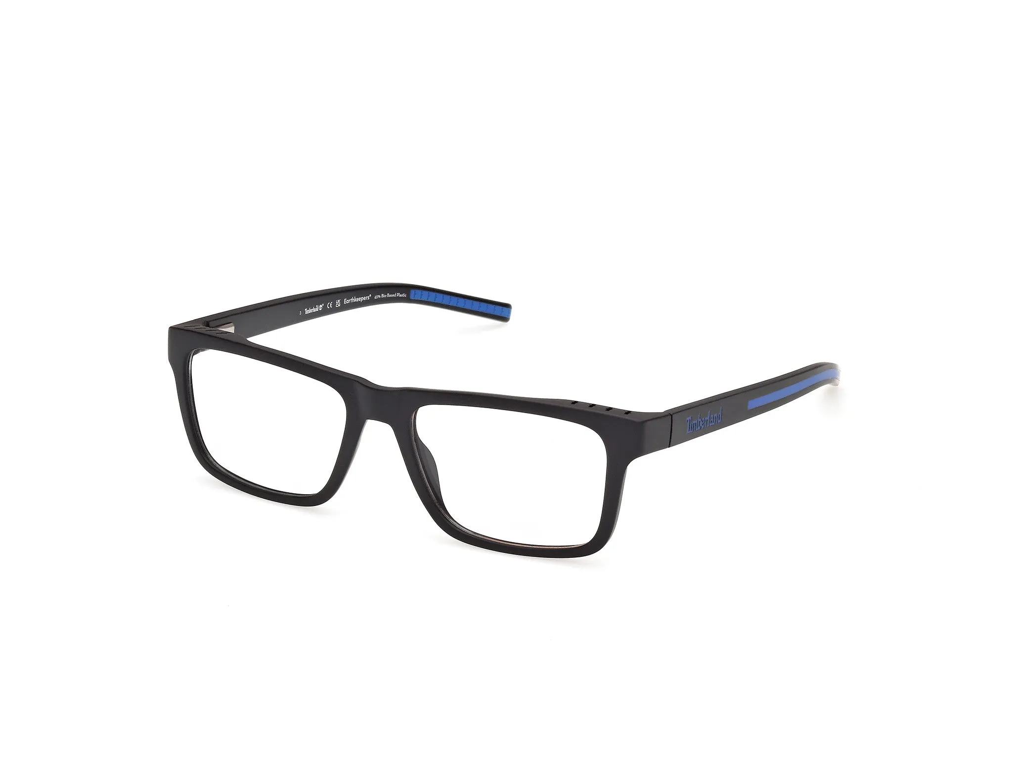 Timberland TB50106 2 Montature da vista Iniettato Nero Squadrata Normale - immagine 1
