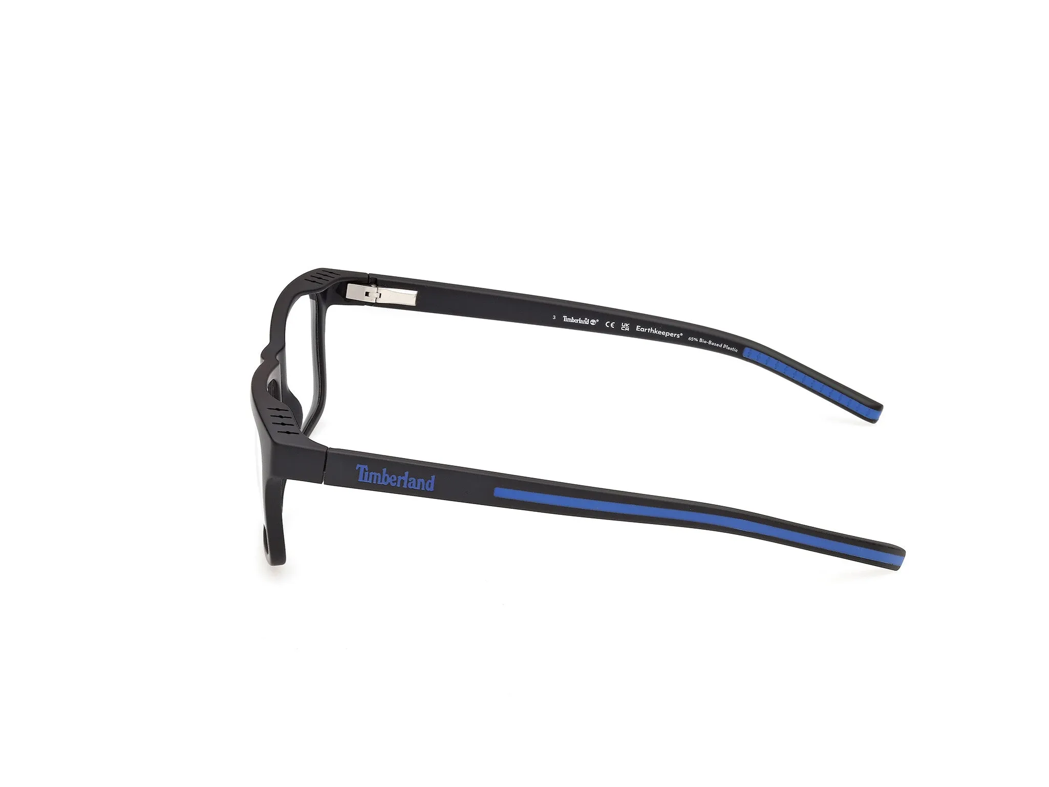 Timberland TB50106 2 Montature da vista Iniettato Nero Squadrata Normale - immagine 3