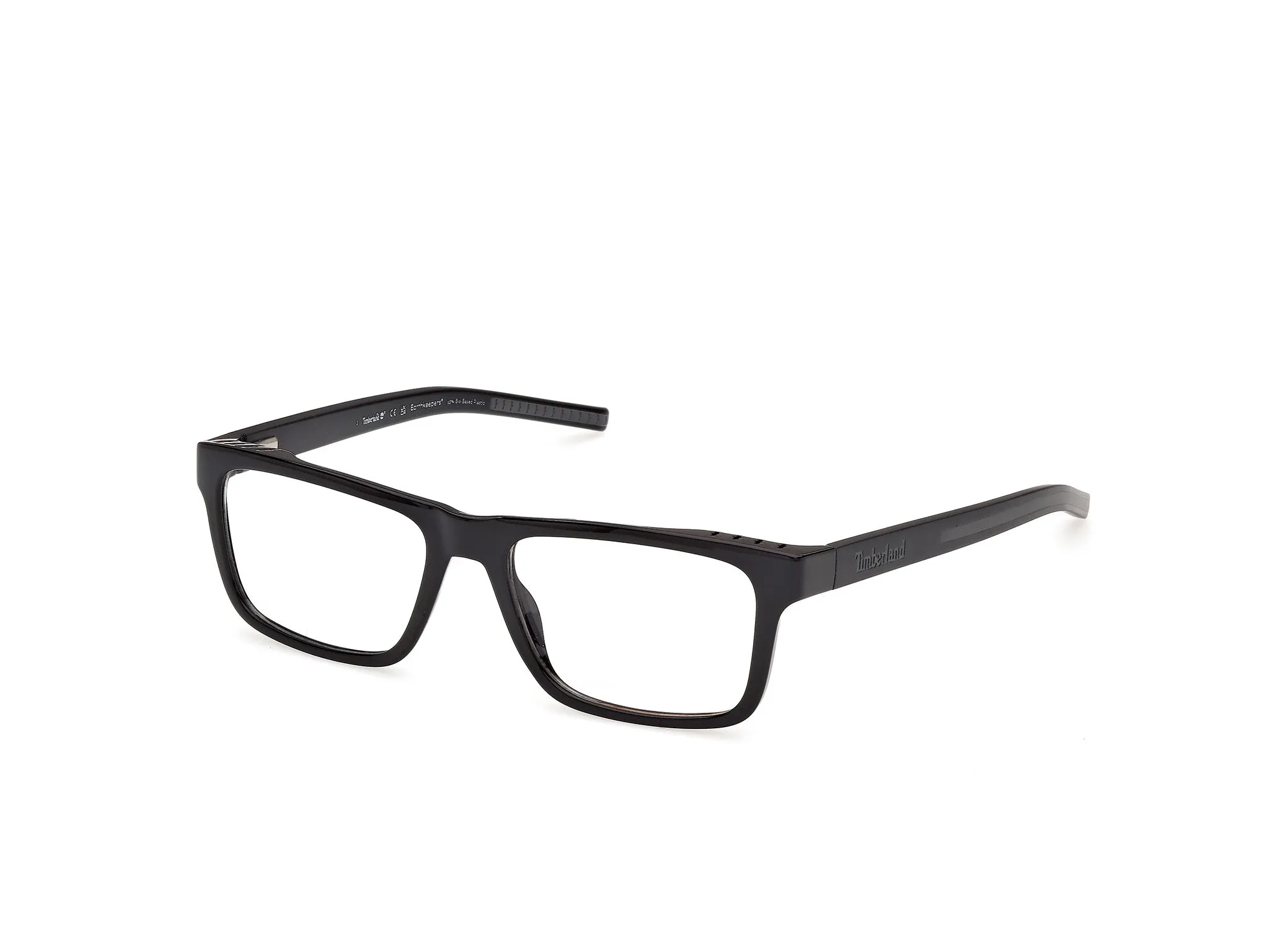Timberland TB50106 1 Montature da vista Iniettato Nero Squadrata Normale - immagine 1