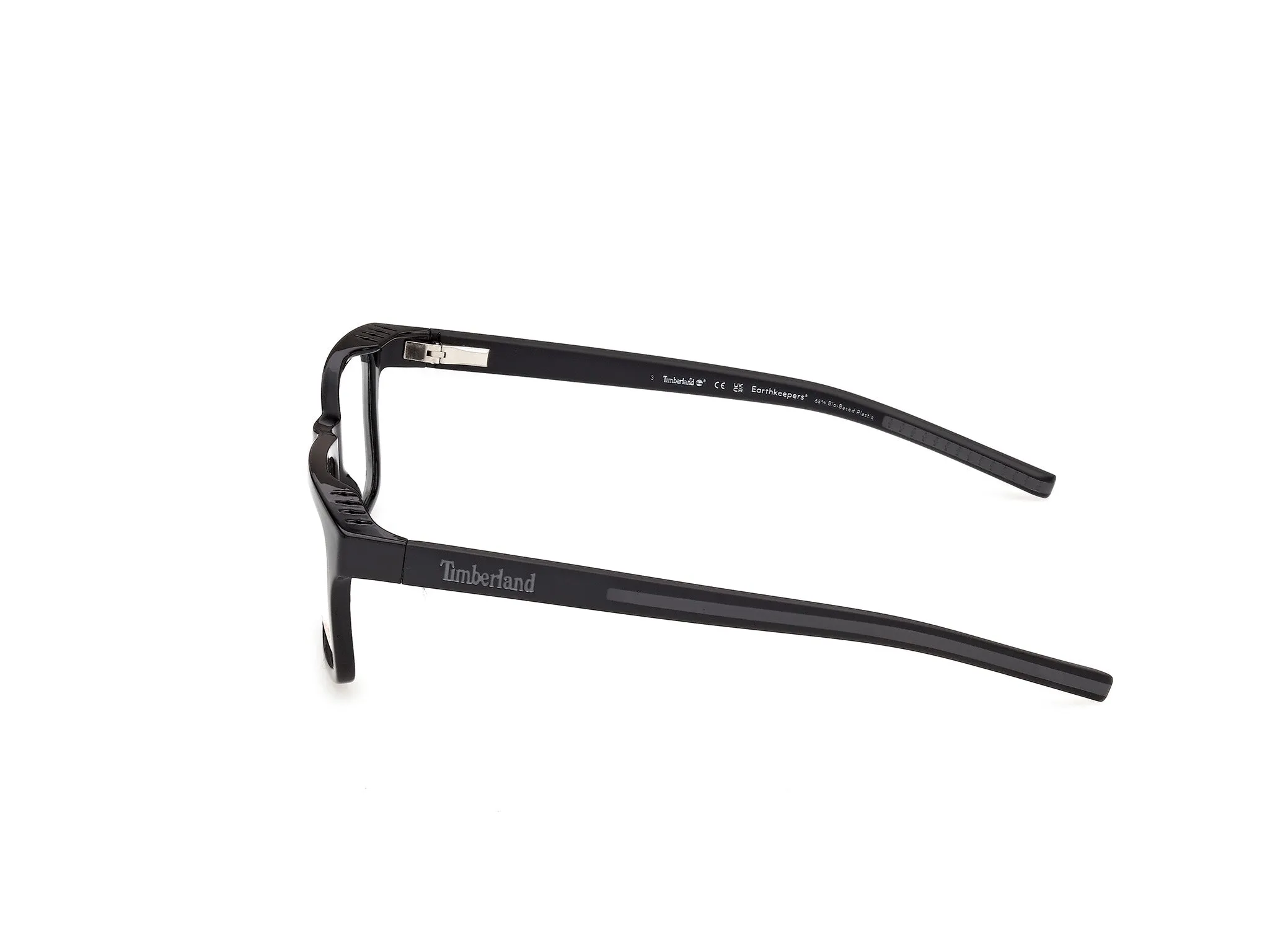 Timberland TB50106 1 Montature da vista Iniettato Nero Squadrata Normale - immagine 3