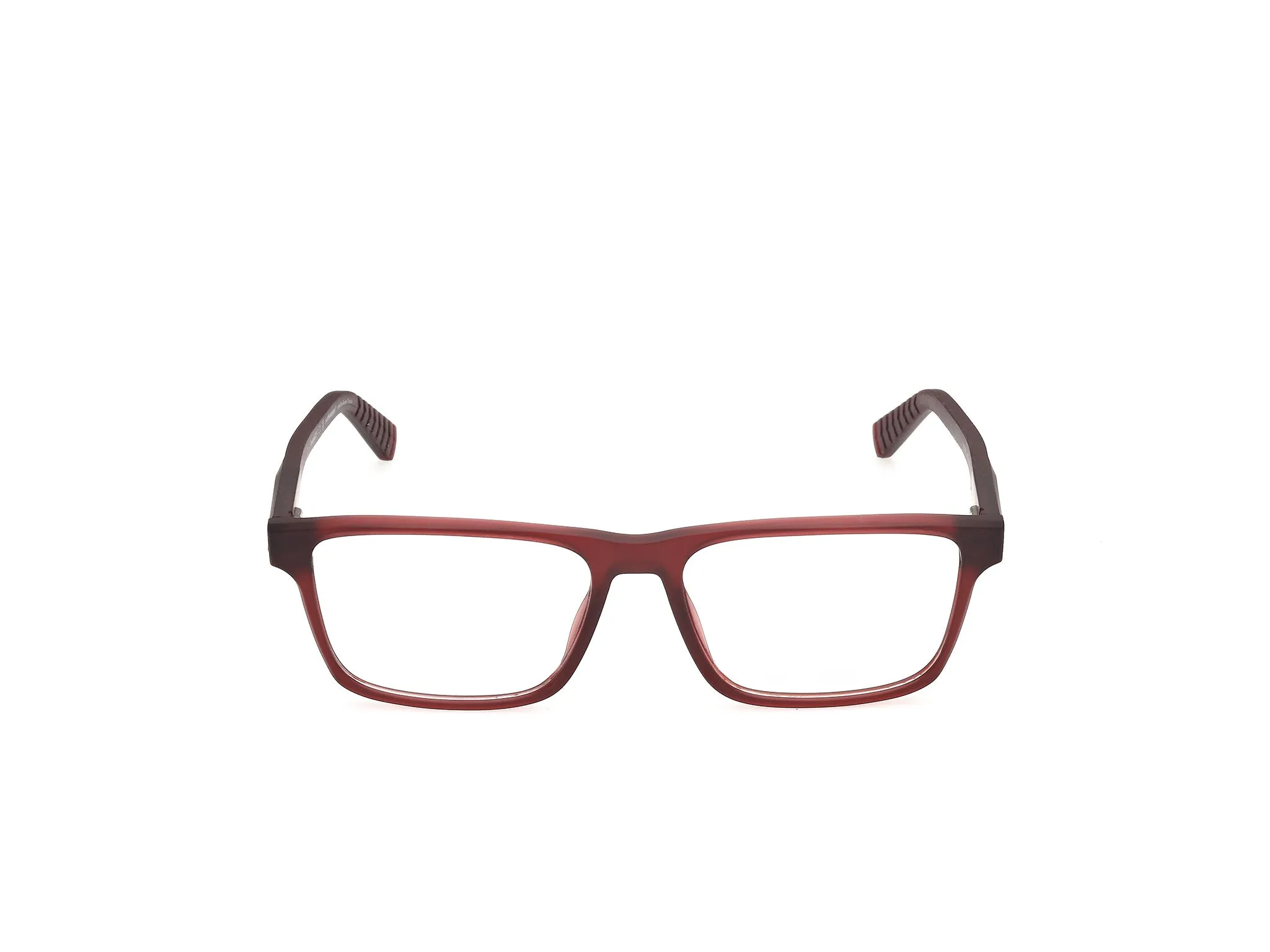 Timberland TB50056 67 Montature da vista Iniettato Rosso Squadrata Normale - immagine 2
