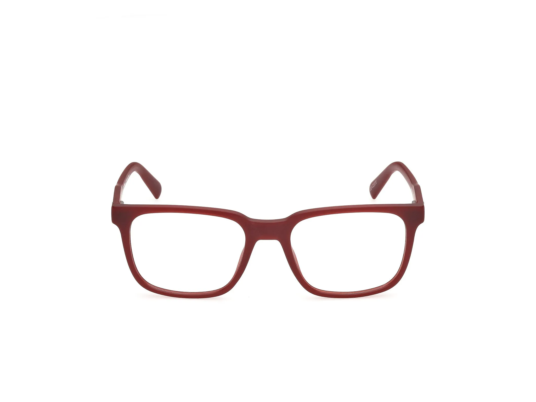 Timberland TB50047 67 Montature da vista Iniettato Rosso Squadrata Normale - immagine 2
