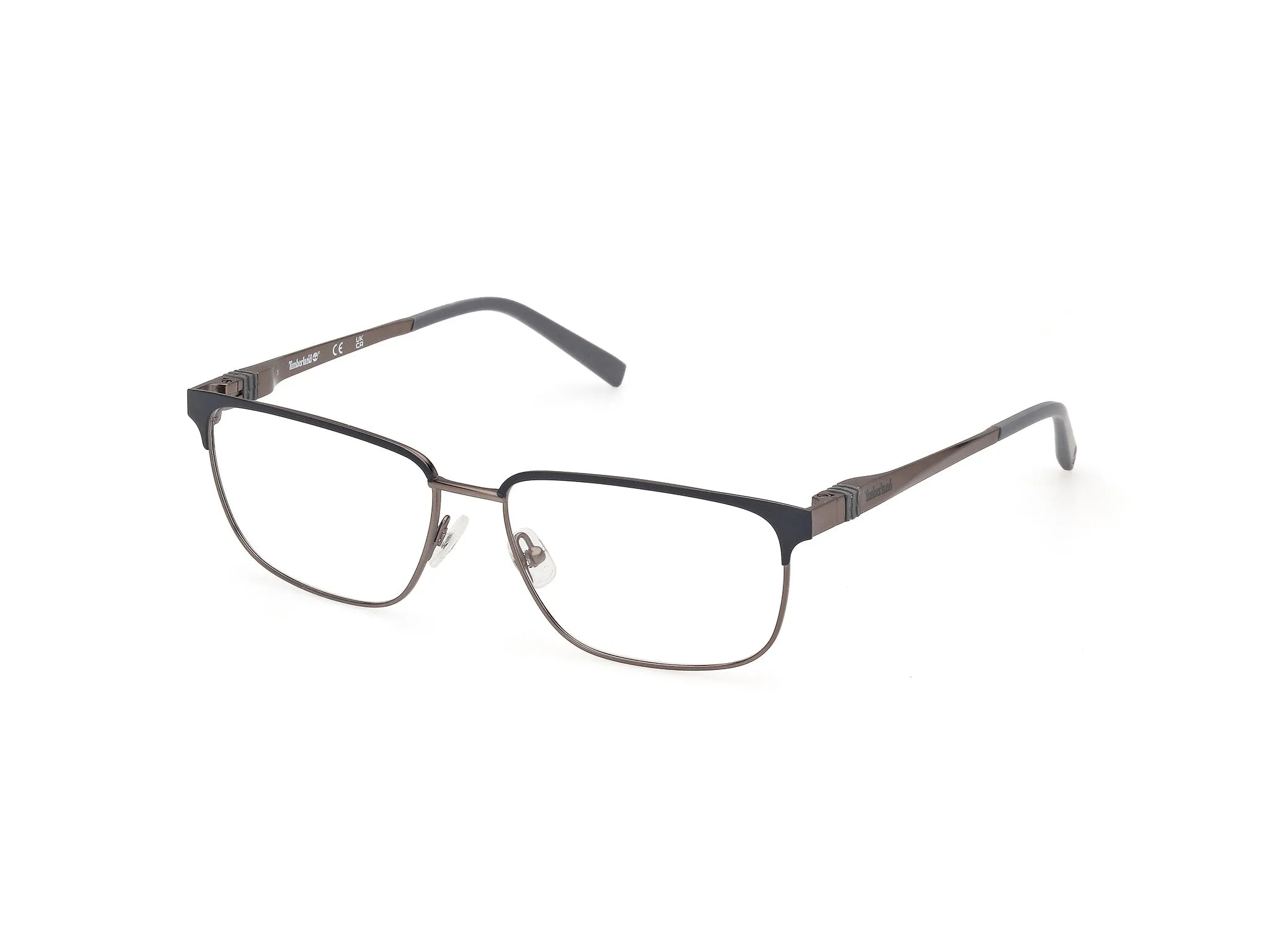 Timberland TB50027 91 Montature da vista Metallo Blu Squadrata Normale - immagine 1