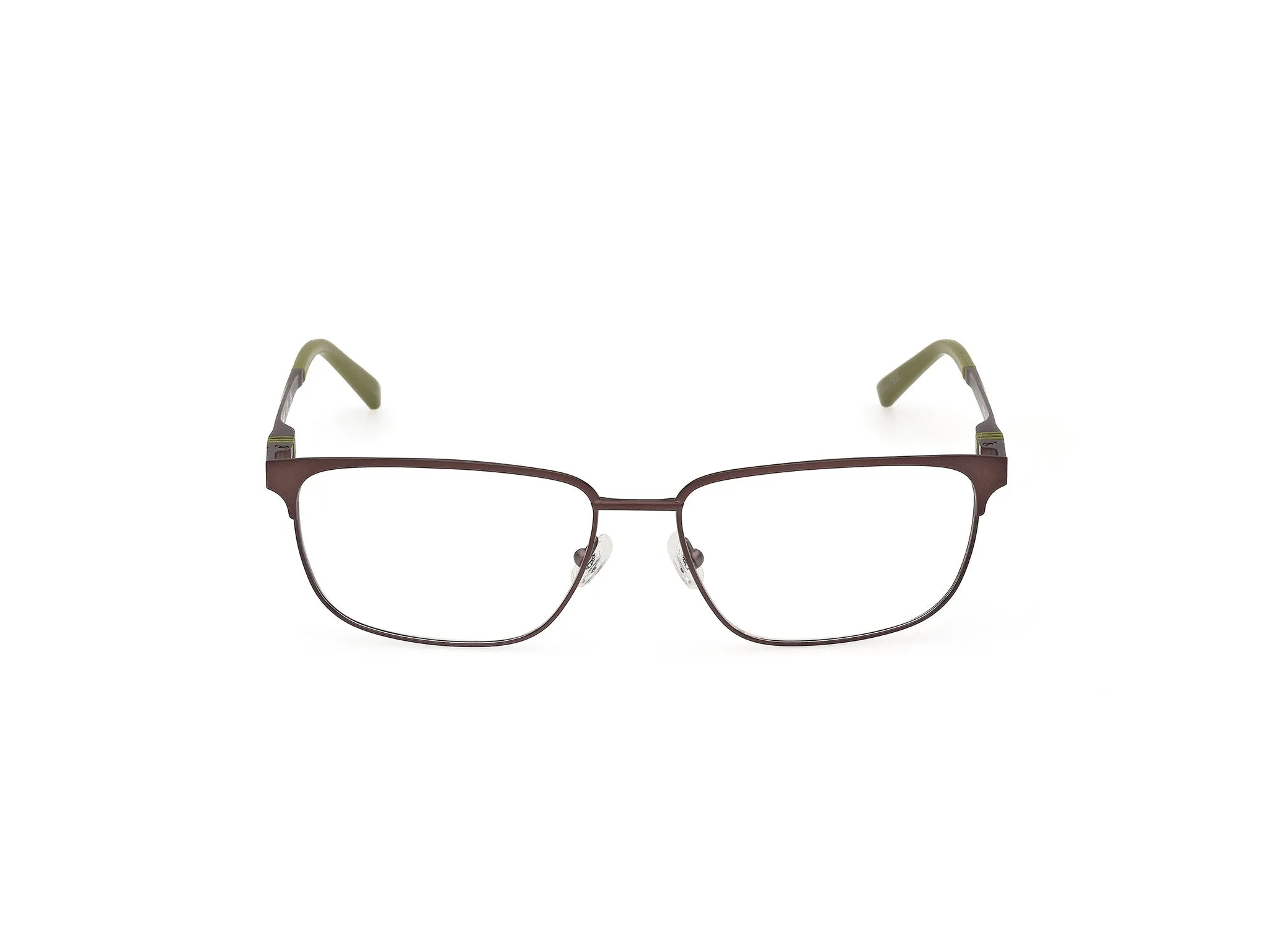 Timberland TB50027 49 Montature da vista Metallo Marrone Squadrata Normale - immagine 2
