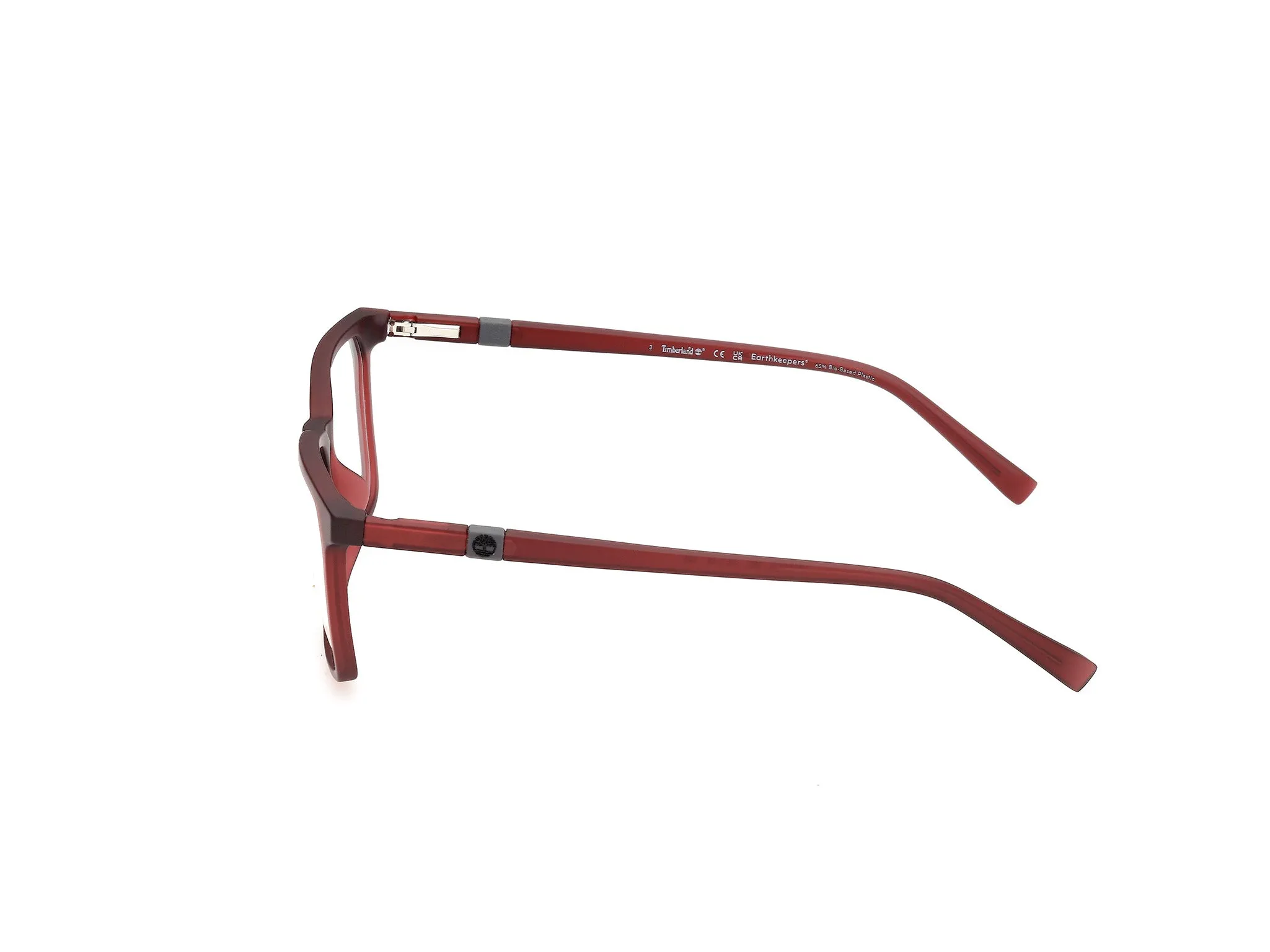 Timberland TB1819-H 67 Montature da vista Iniettato Rosso Squadrata Normale - immagine 3