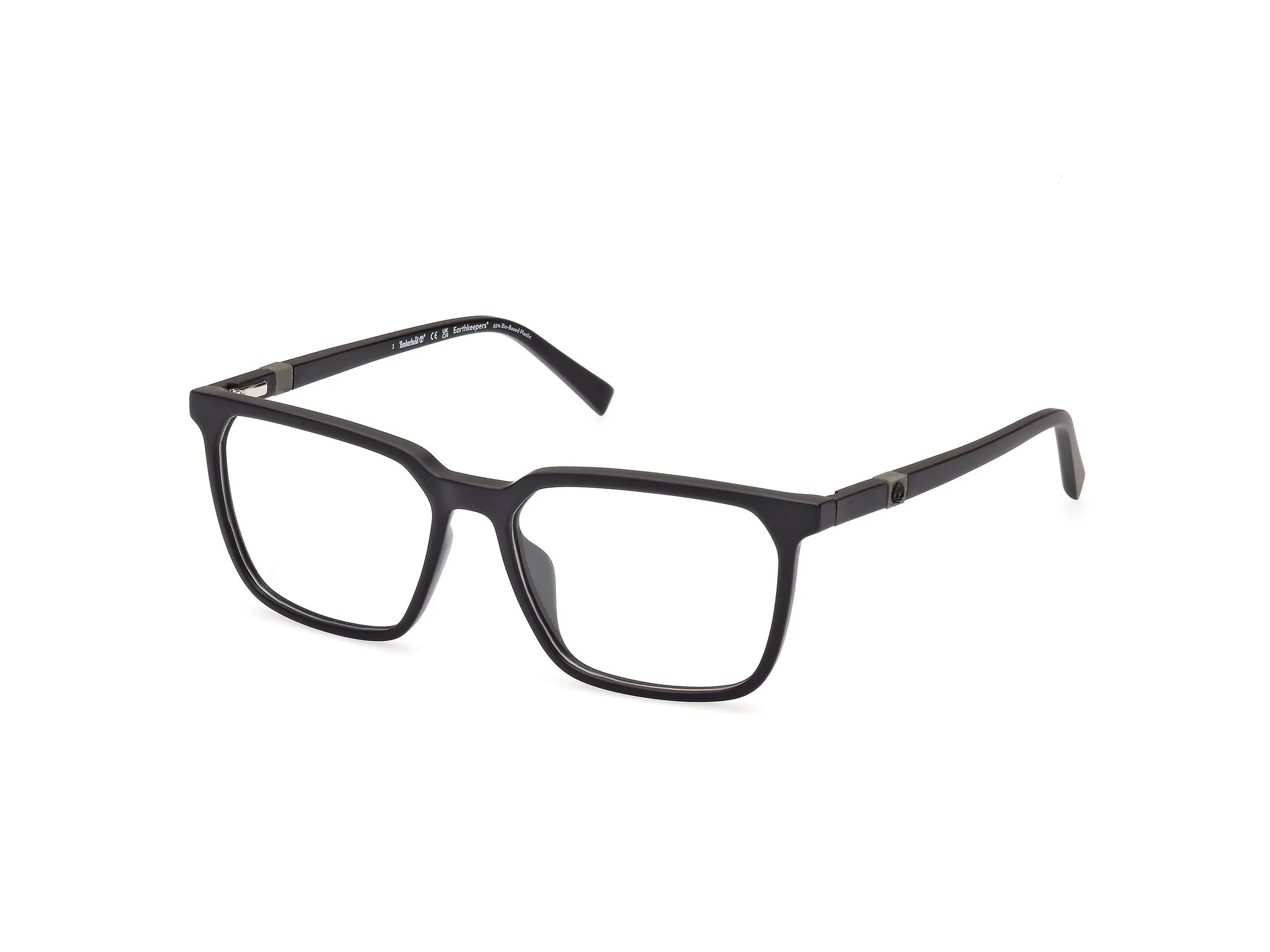 Timberland TB1819-H 2 Montature da vista Iniettato Nero Squadrata Normale - immagine 1
