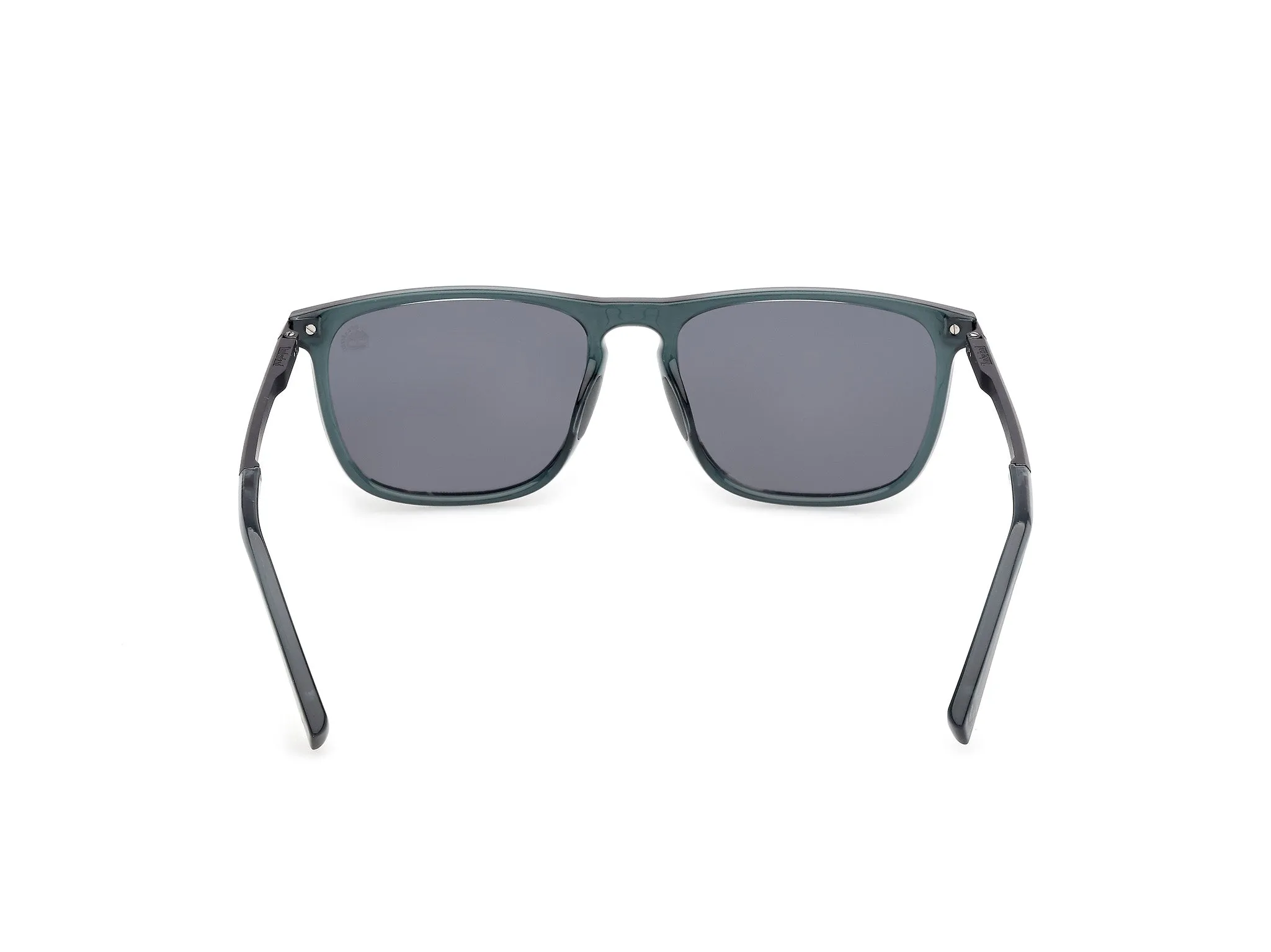 Timberland TB00088 90D Occhiali da sole Iniettato Blu Fumo Squadrata Polarizzata - immagine 4