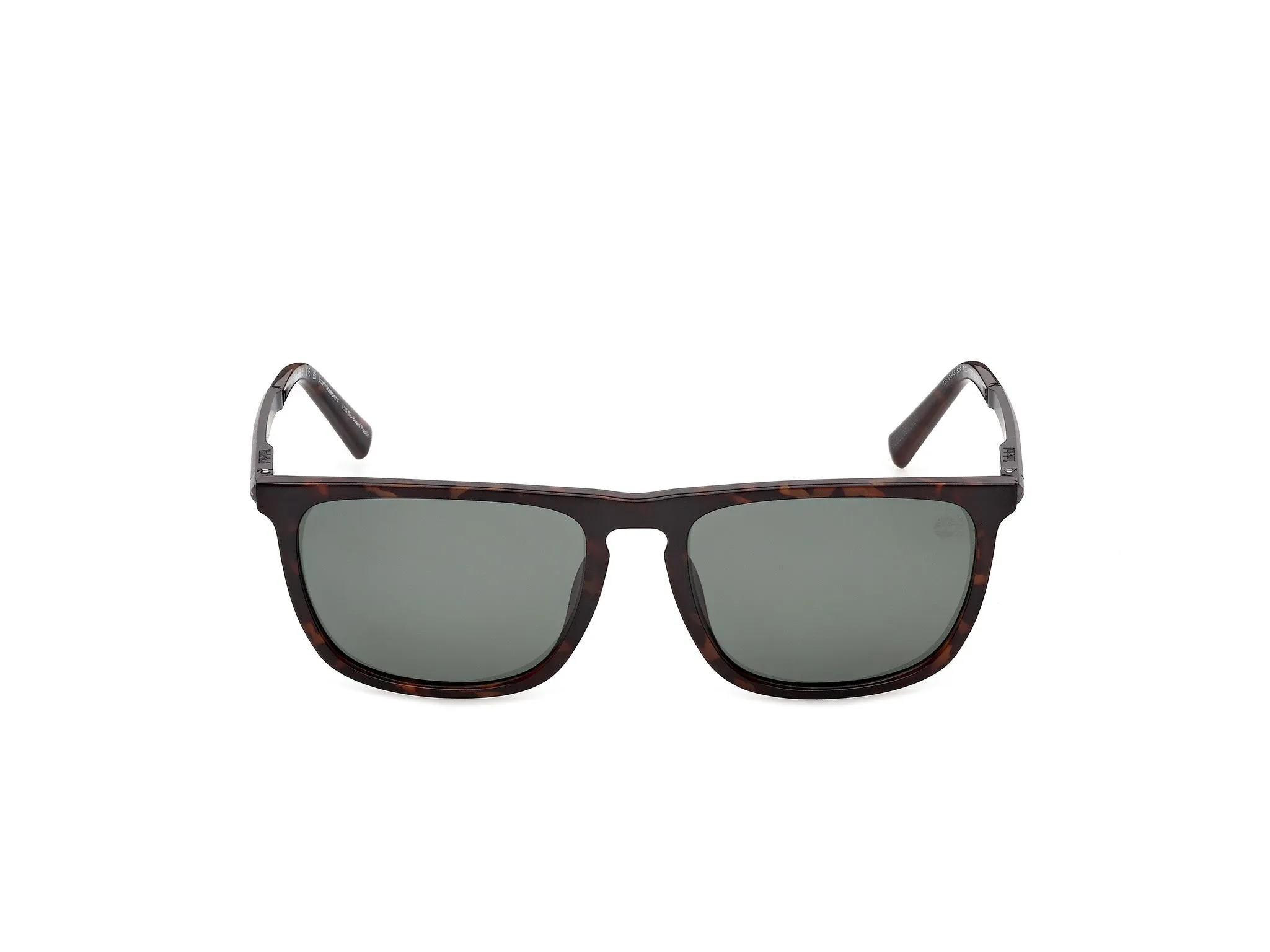 Timberland TB00088 52R Occhiali da sole Iniettato Havana Verde Squadrata Polarizzata - immagine 2