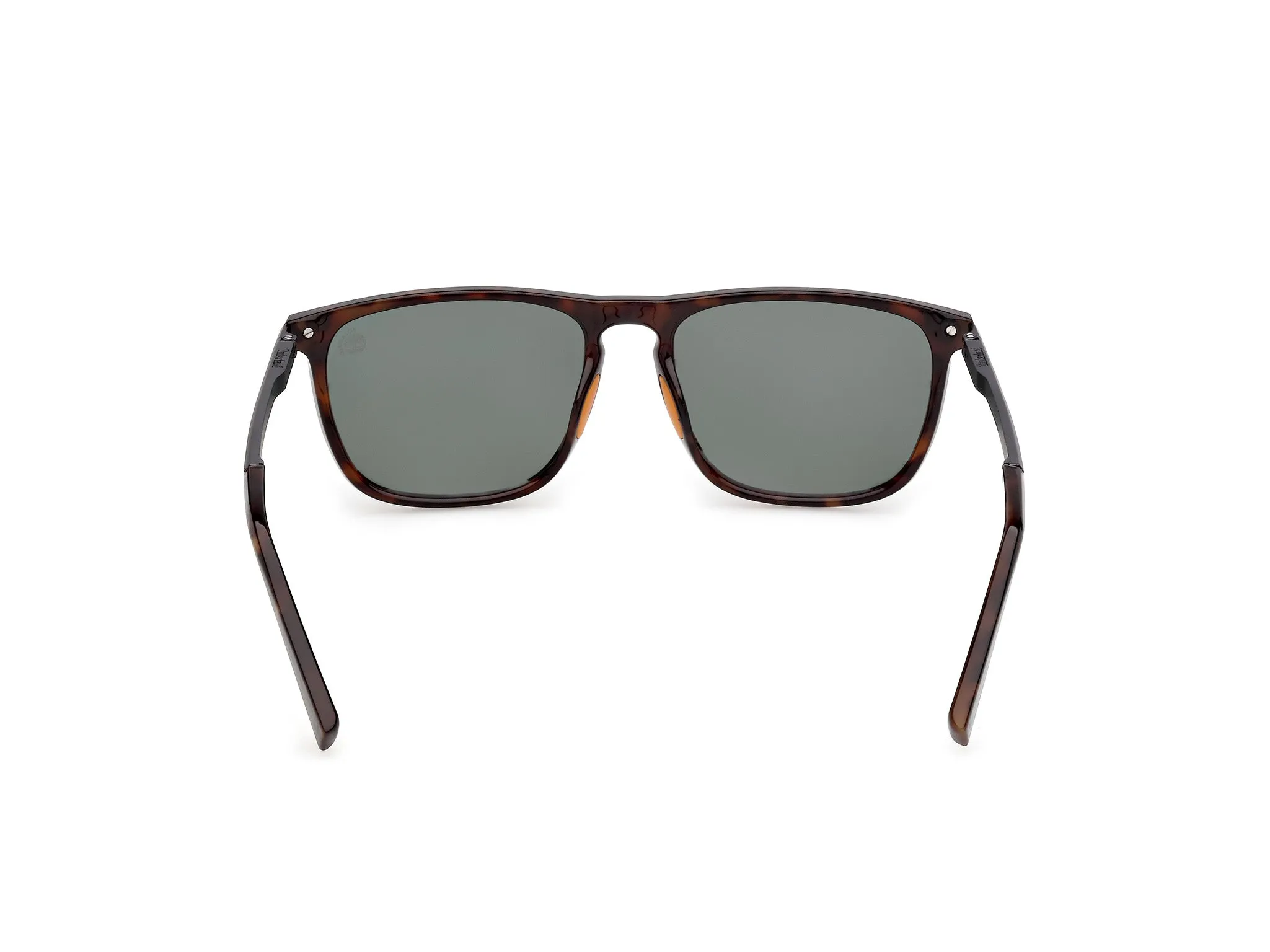 Timberland TB00088 52R Occhiali da sole Iniettato Havana Verde Squadrata Polarizzata - immagine 4
