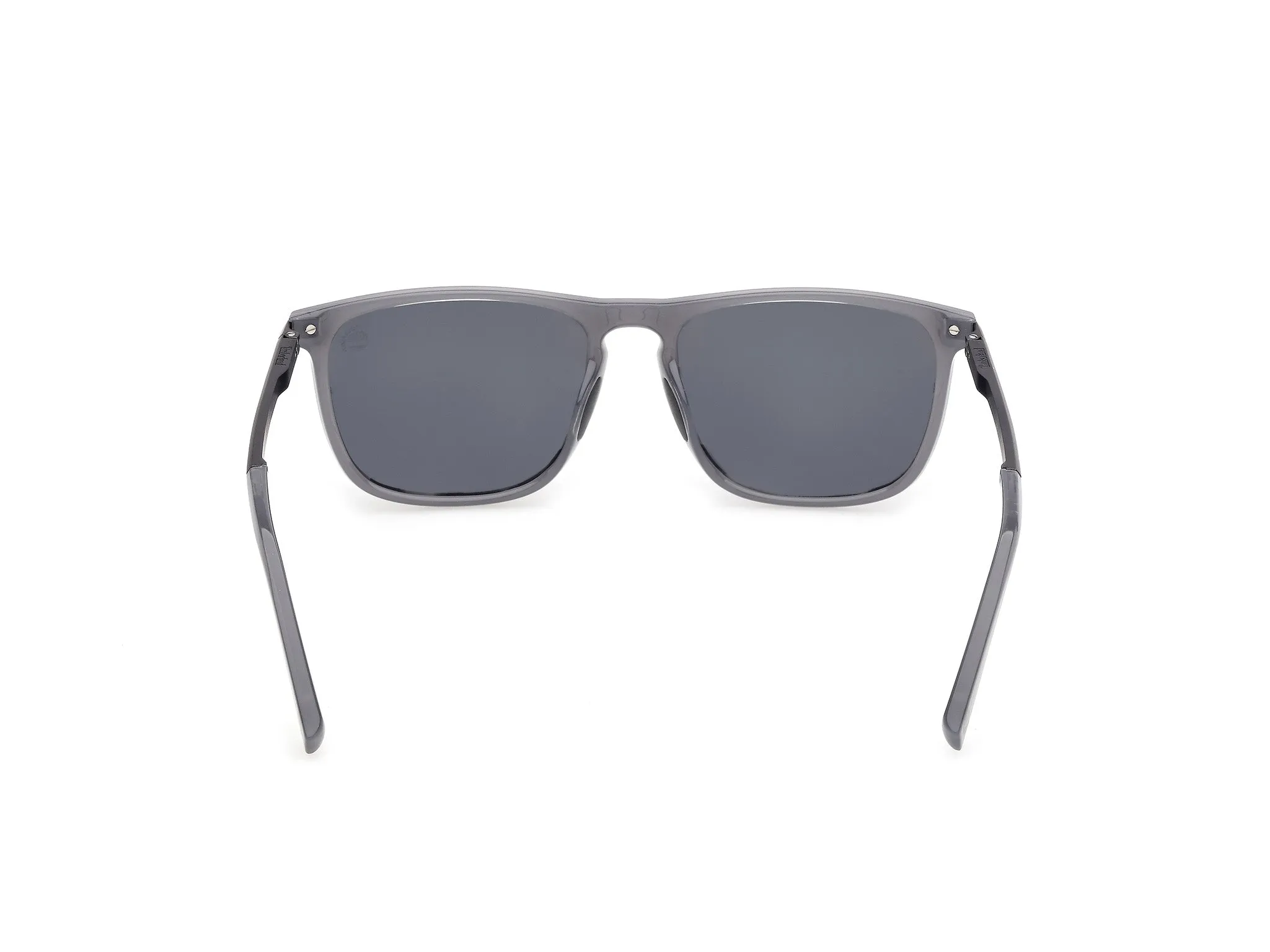 Timberland TB00088 20D Occhiali da sole Iniettato Grigio Fumo Squadrata Polarizzata - immagine 4