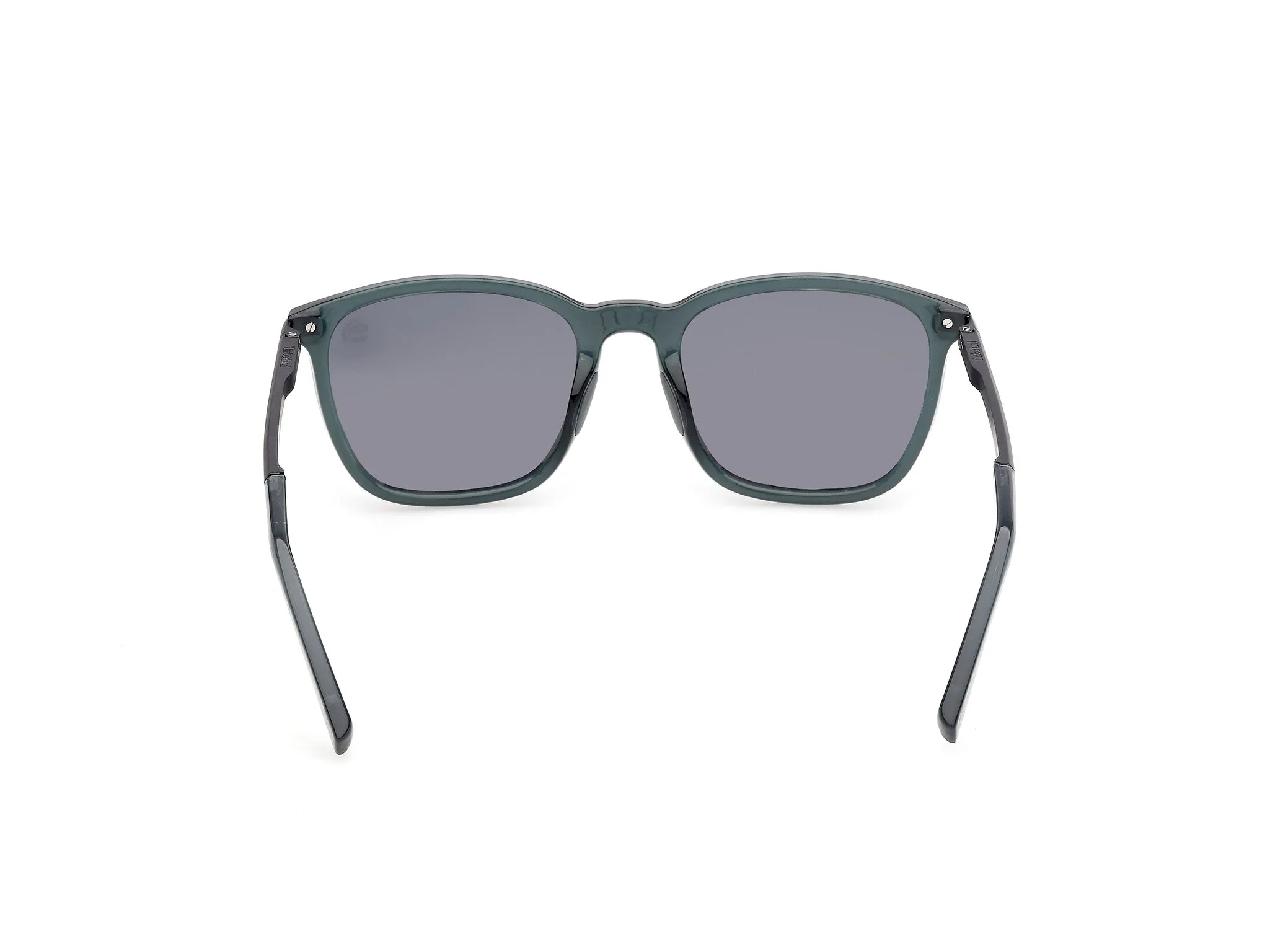 Timberland TB00087 92D Occhiali da sole Iniettato Blu Fumo Squadrata Polarizzata - immagine 4