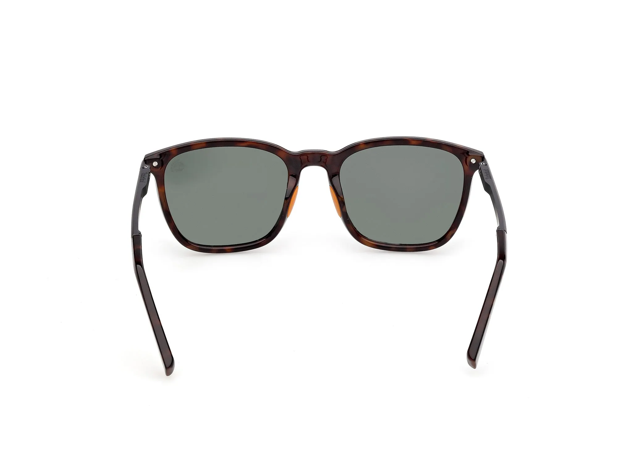 Timberland TB00087 52R Occhiali da sole Iniettato Havana Verde Squadrata Polarizzata - immagine 4