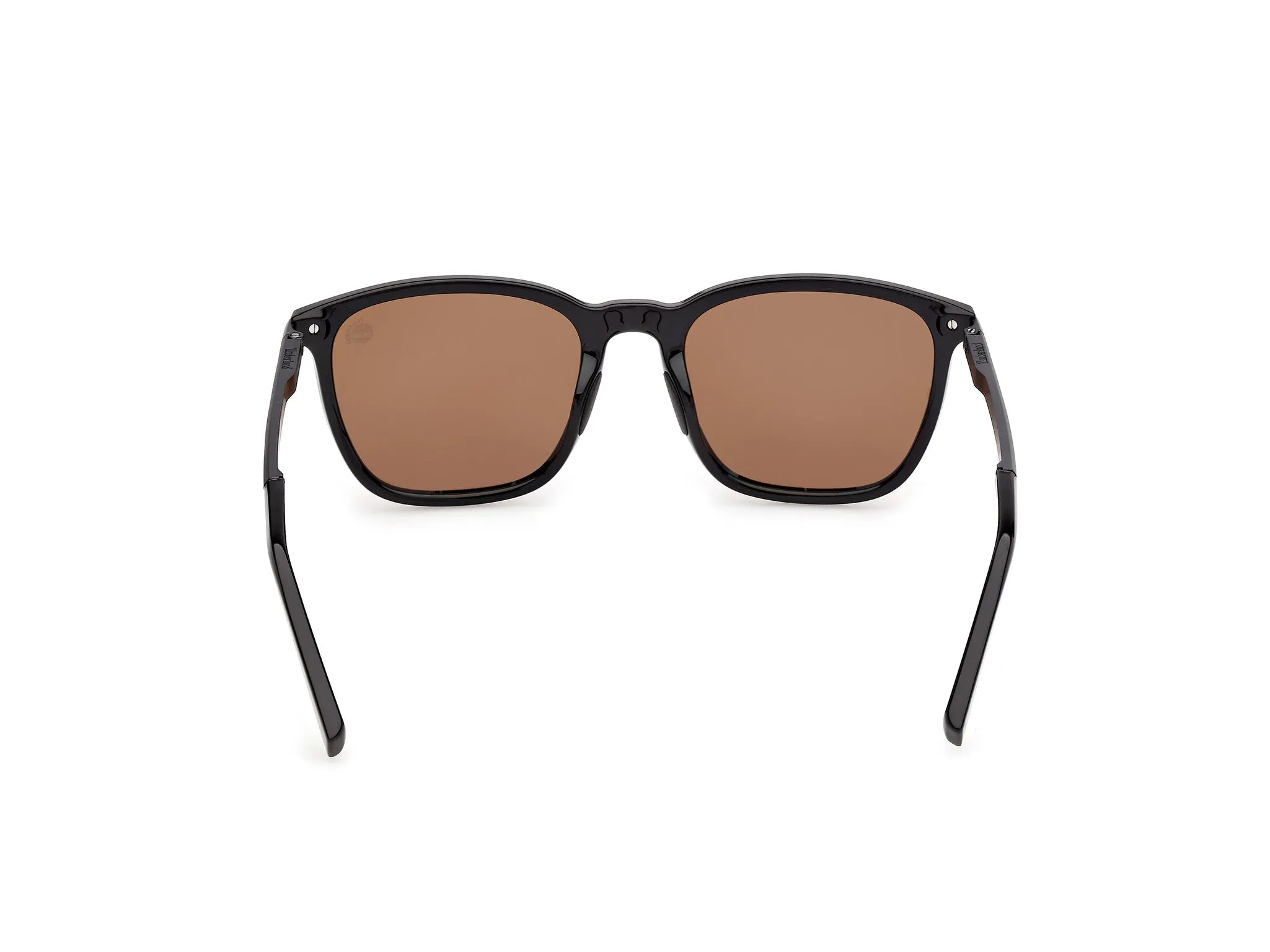Timberland TB00087 01H Occhiali da sole Iniettato Nero Marrone Squadrata Polarizzata - immagine 4