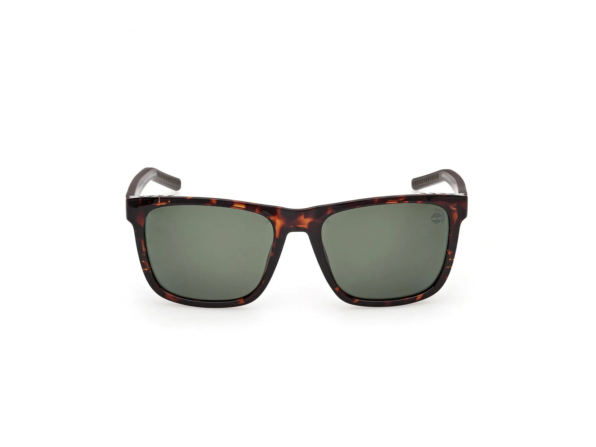 Timberland TB00086 52R Occhiali da sole Iniettato Havana Verde Squadrata Polarizzata - immagine 2