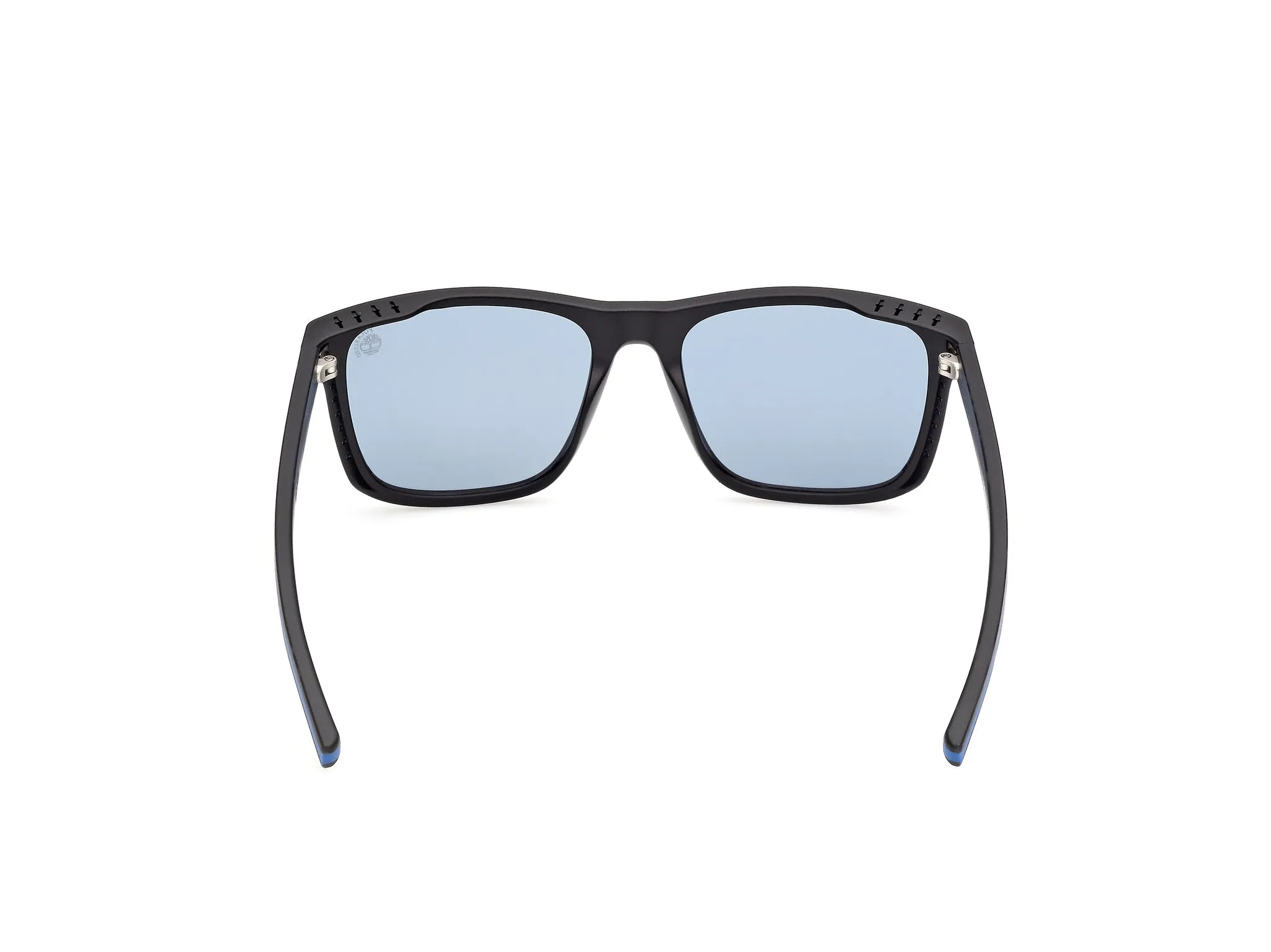 Timberland TB00086 02D Occhiali da sole Iniettato Nero Blu Squadrata Polarizzata - immagine 4