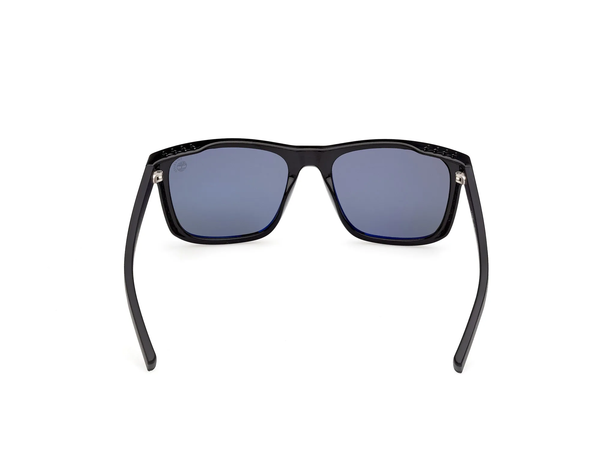Timberland TB00086 01D Occhiali da sole Iniettato Nero Fumo Squadrata Polarizzata - immagine 4