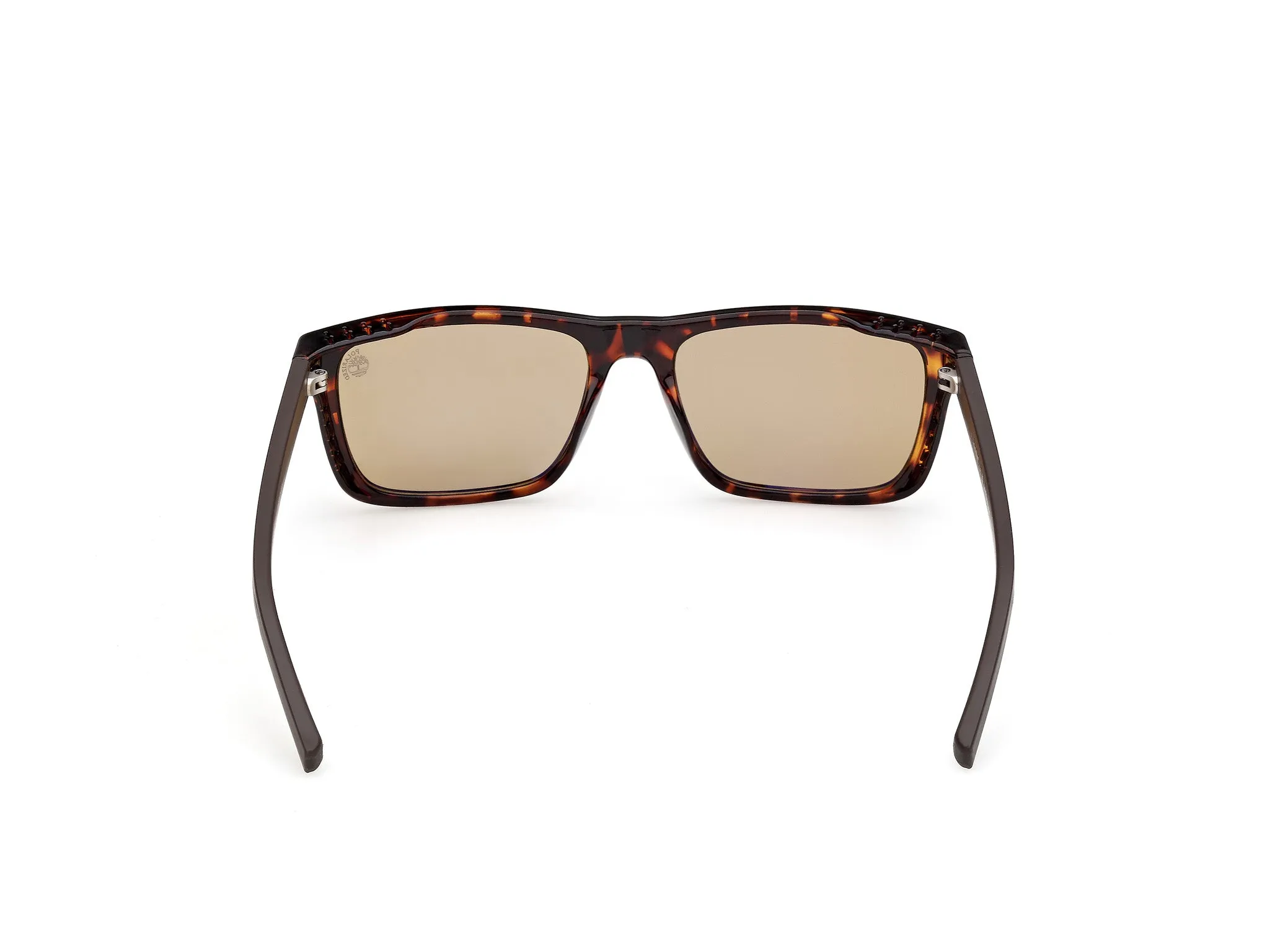 Timberland TB00085 52R Occhiali da sole Iniettato Havana Verde Squadrata Polarizzata - immagine 4