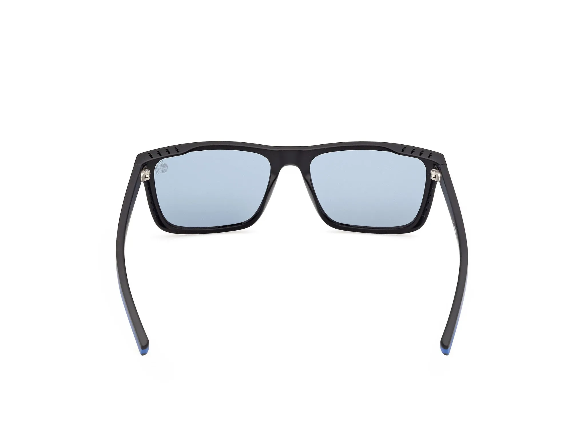 Timberland TB00085 02D Occhiali da sole Iniettato Nero Blu Squadrata Polarizzata - immagine 4