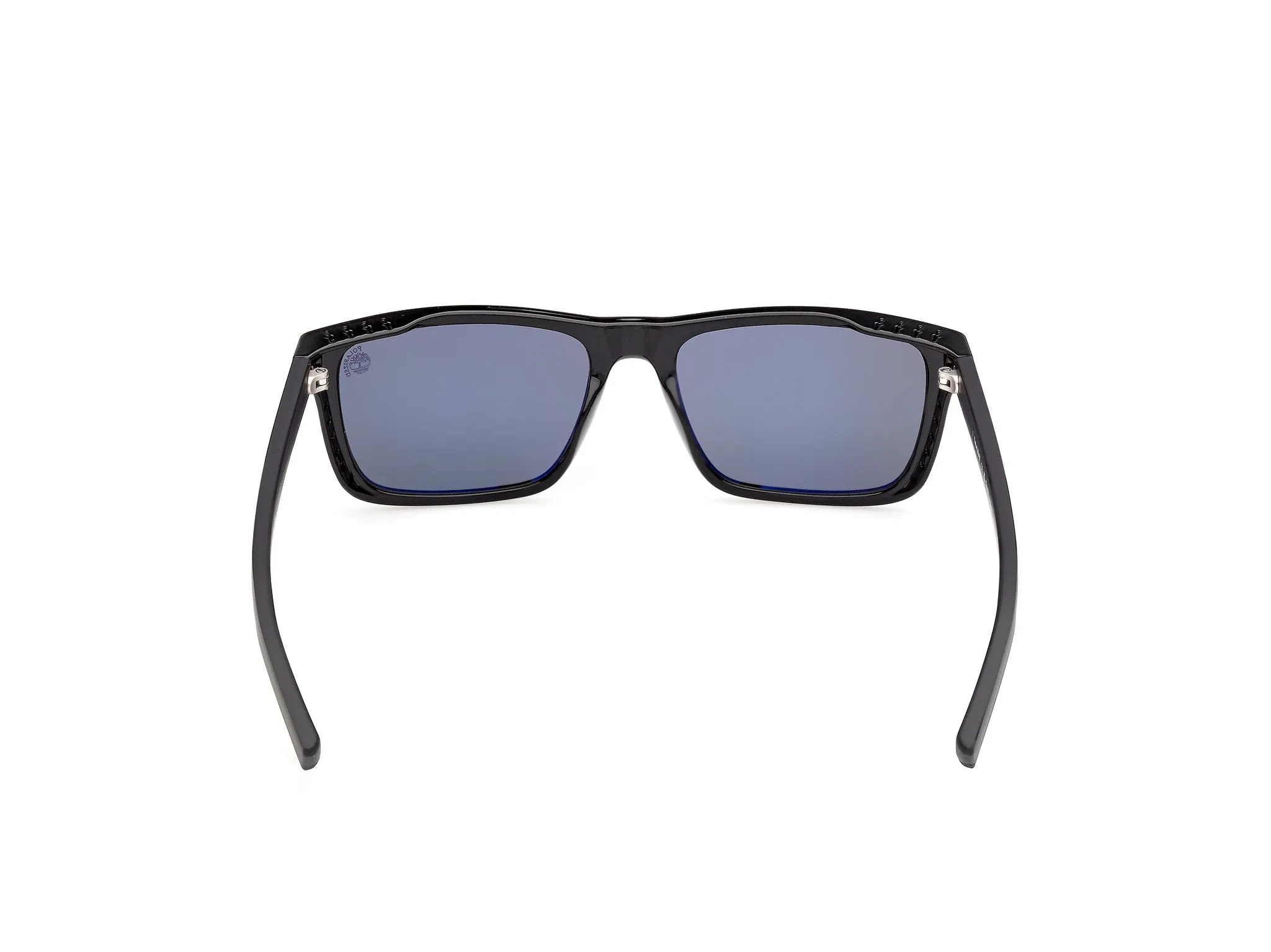 Timberland TB00085 01D Occhiali da sole Iniettato Nero Fumo Squadrata Polarizzata - immagine 4