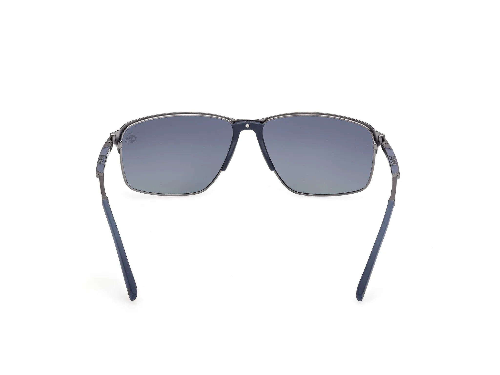 Timberland TB00040 91D Occhiali da sole Metallo Blu Blu Squadrata Polarizzata - immagine 4