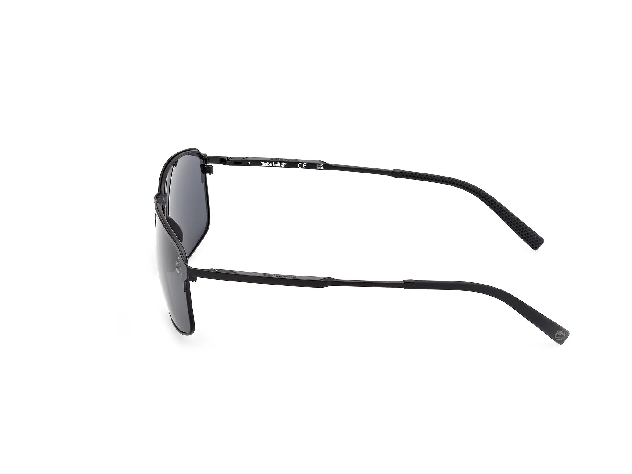 Timberland TB00040 02D Occhiali da sole Metallo Nero Blu Squadrata Polarizzata - immagine 3