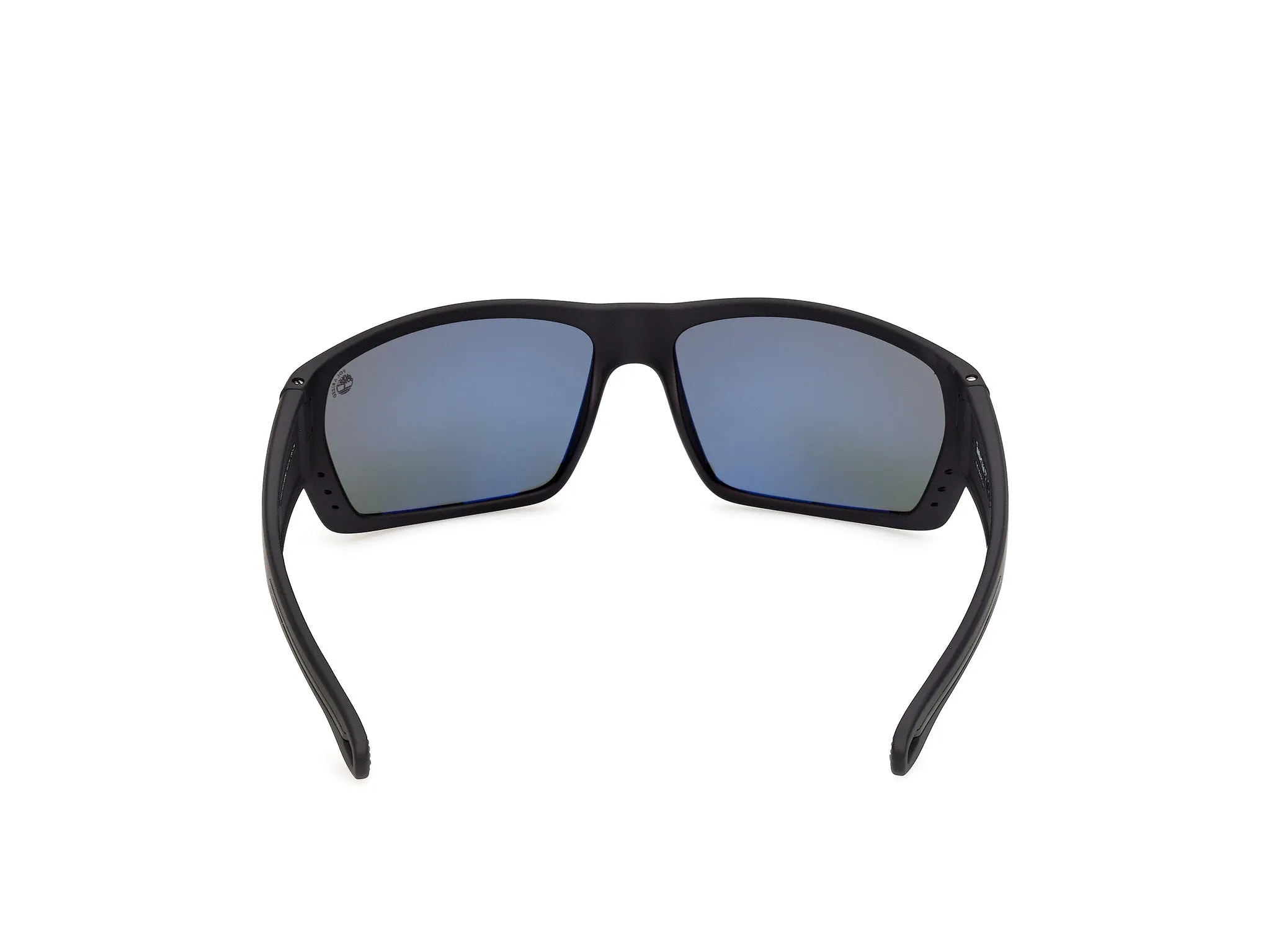 Timberland TB00002 02R Occhiali da sole Iniettato Nero Verde Squadrata Polarizzata - immagine 4