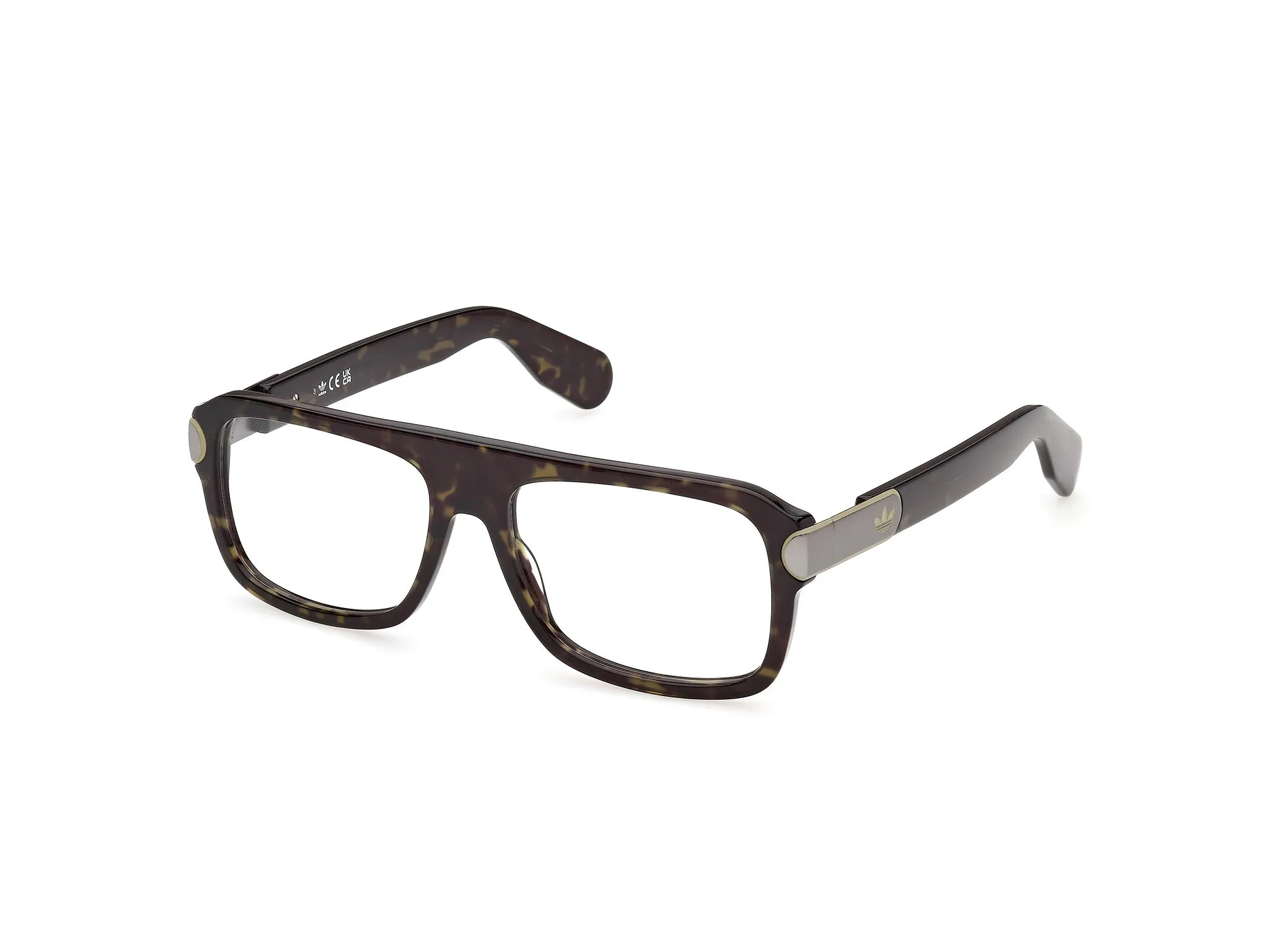 Adidas Sport OR5153 52 Montature da vista Acetato Havana Squadrata Normale - immagine 1