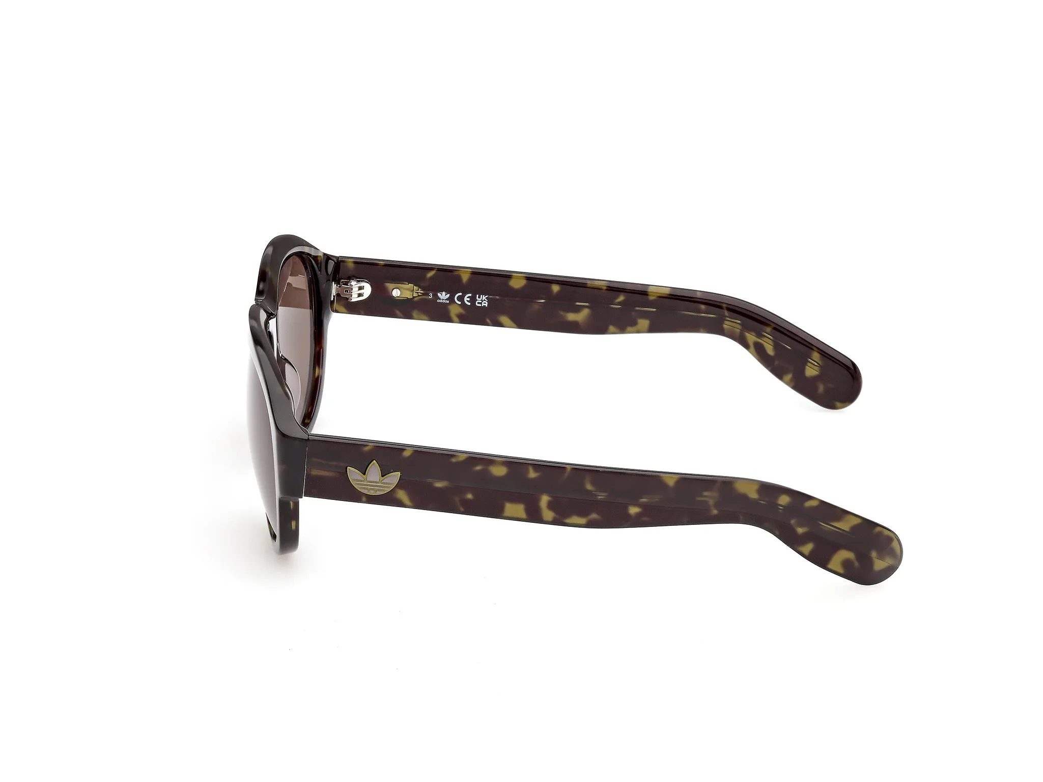 Adidas Sport OR0150 52J Occhiali da sole Acetato Havana Roviex Pilot Normale - immagine 3