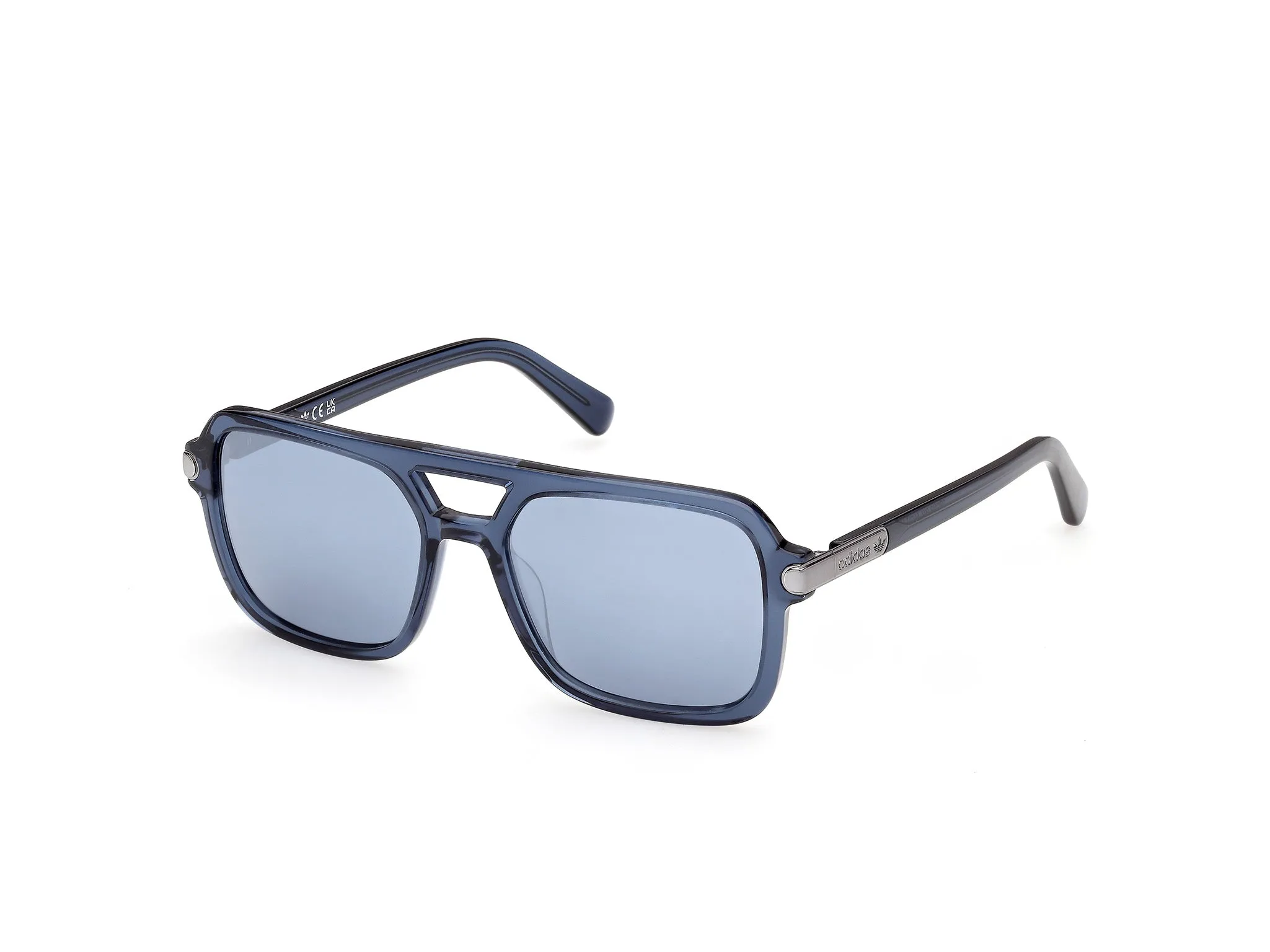 Adidas Sport OR0149 90X Occhiali da sole Acetato Blu Blu Squadrata Normale - immagine 1