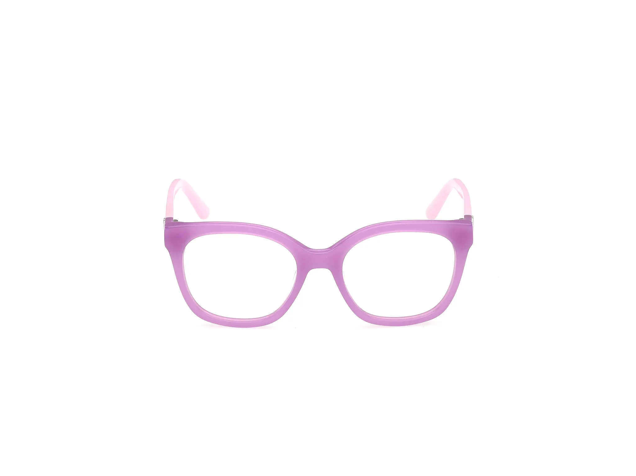 Guess GU50397 83 Montature da vista Acetato Viola Squadrata Normale - immagine 2