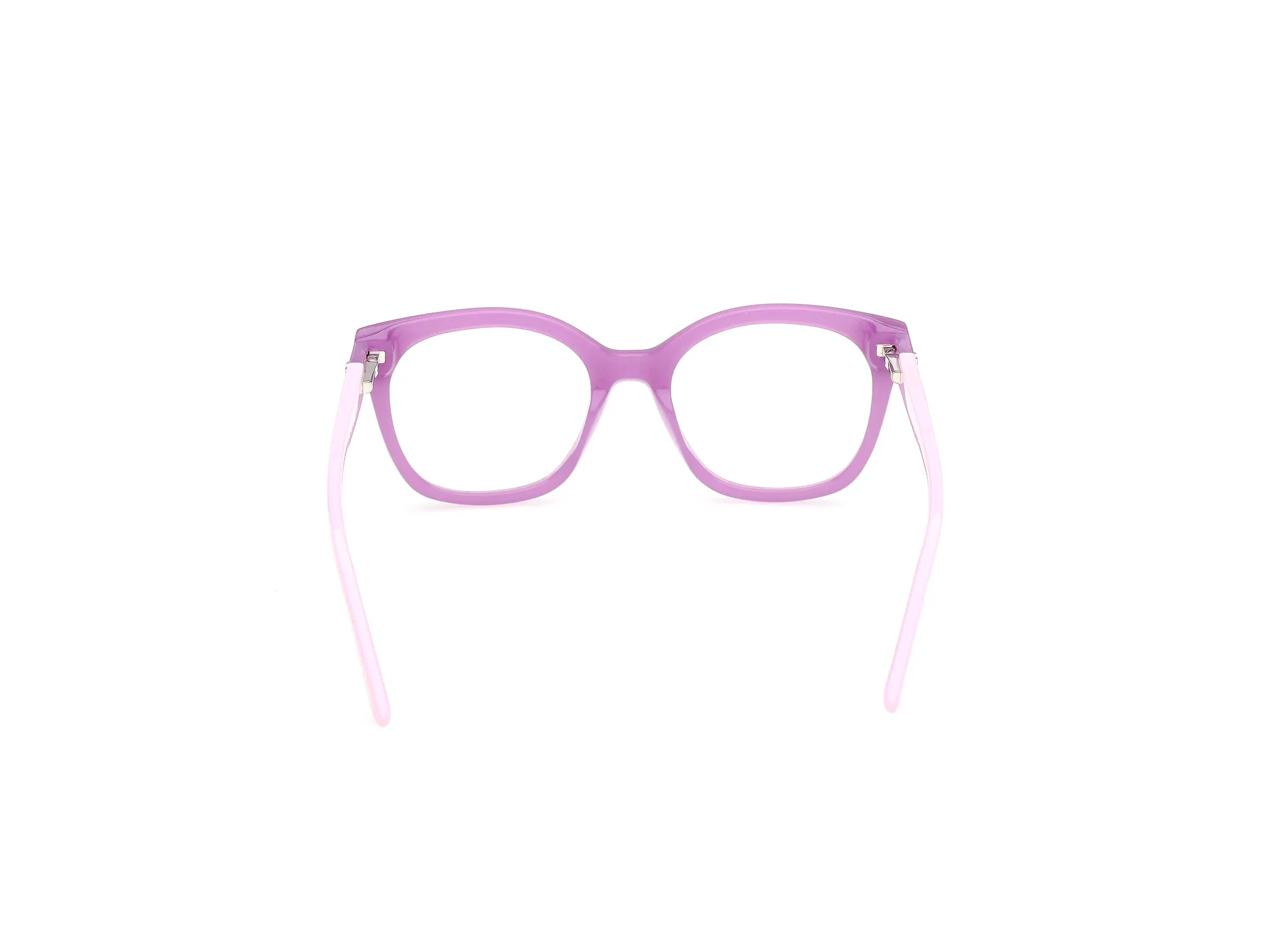 Guess GU50397 83 Montature da vista Acetato Viola Squadrata Normale - immagine 4