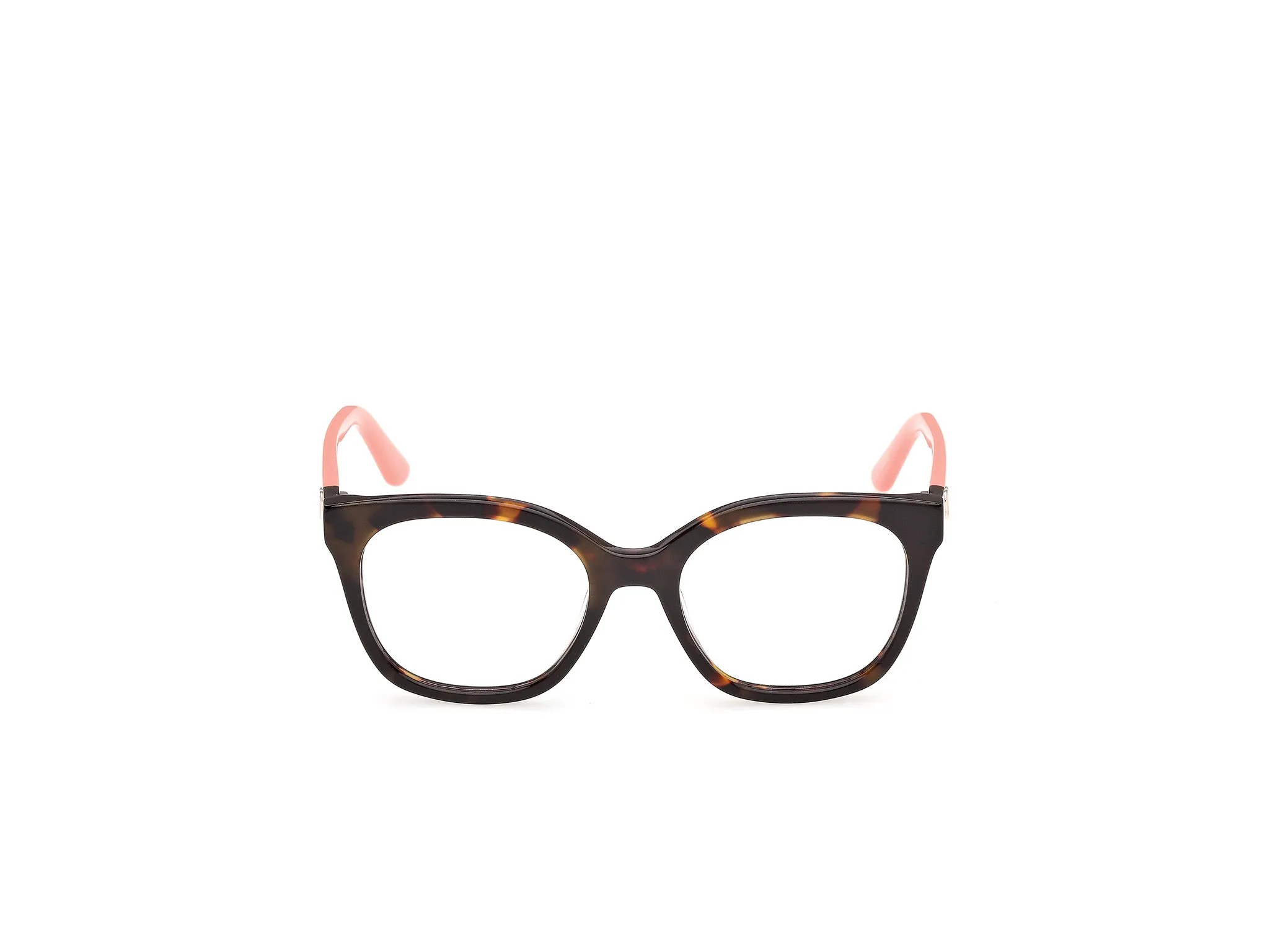 Guess GU50397 52 Montature da vista Acetato Havana Squadrata Normale - immagine 2