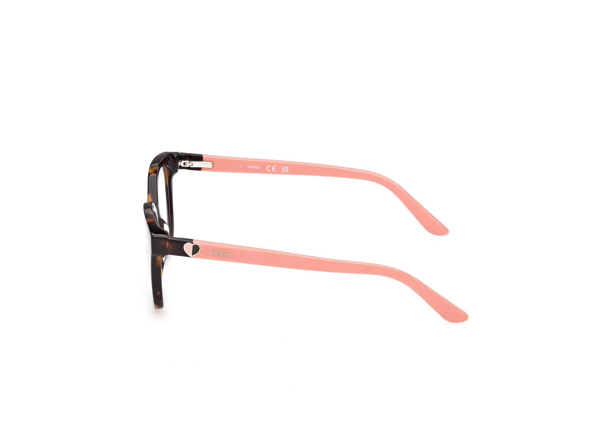 Guess GU50397 52 Montature da vista Acetato Havana Squadrata Normale - immagine 3