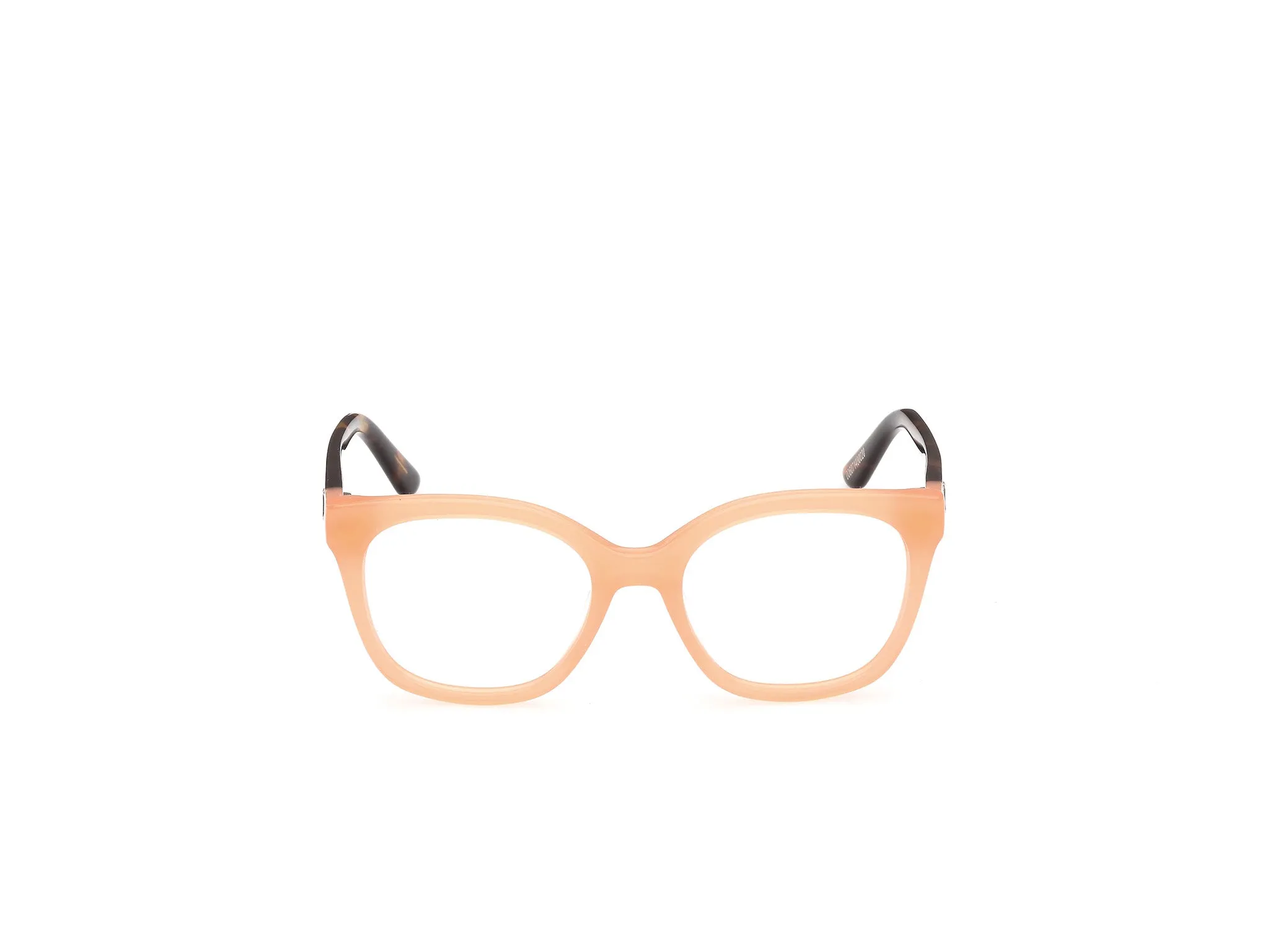 Guess GU50397 44 Montature da vista Acetato Arancione Squadrata Normale - immagine 2