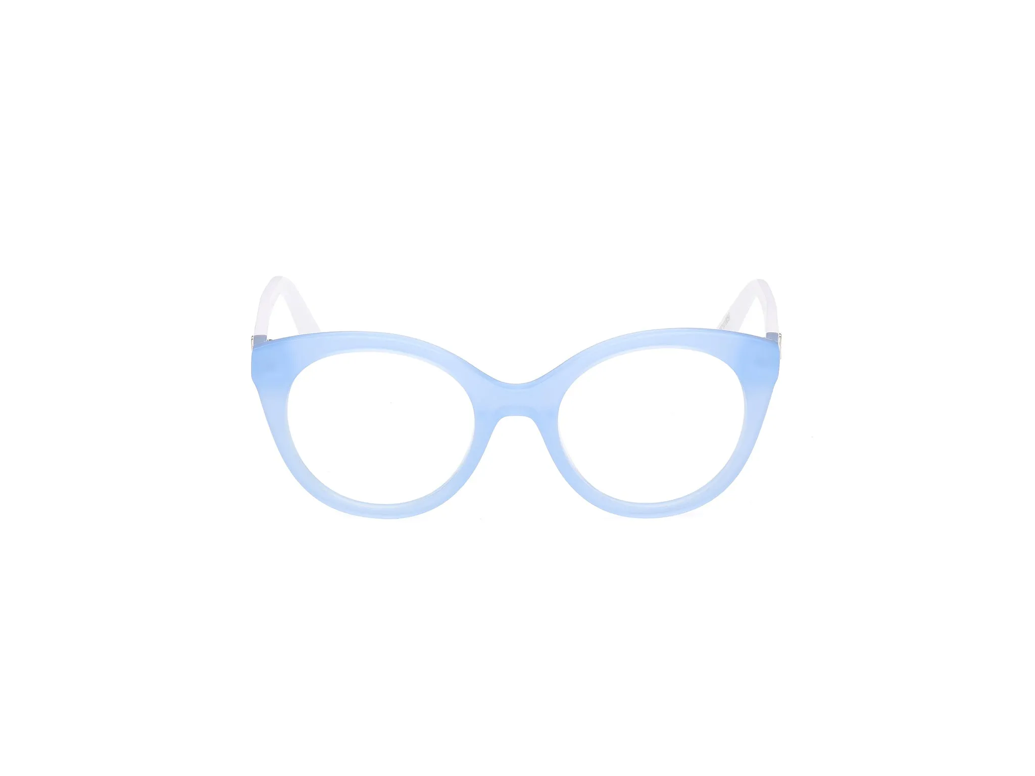 Guess GU50396 86 Montature da vista Acetato Blu Rotonda Normale - immagine 2