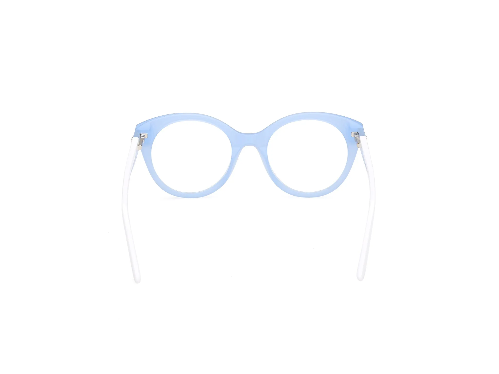Guess GU50396 86 Montature da vista Acetato Blu Rotonda Normale - immagine 4