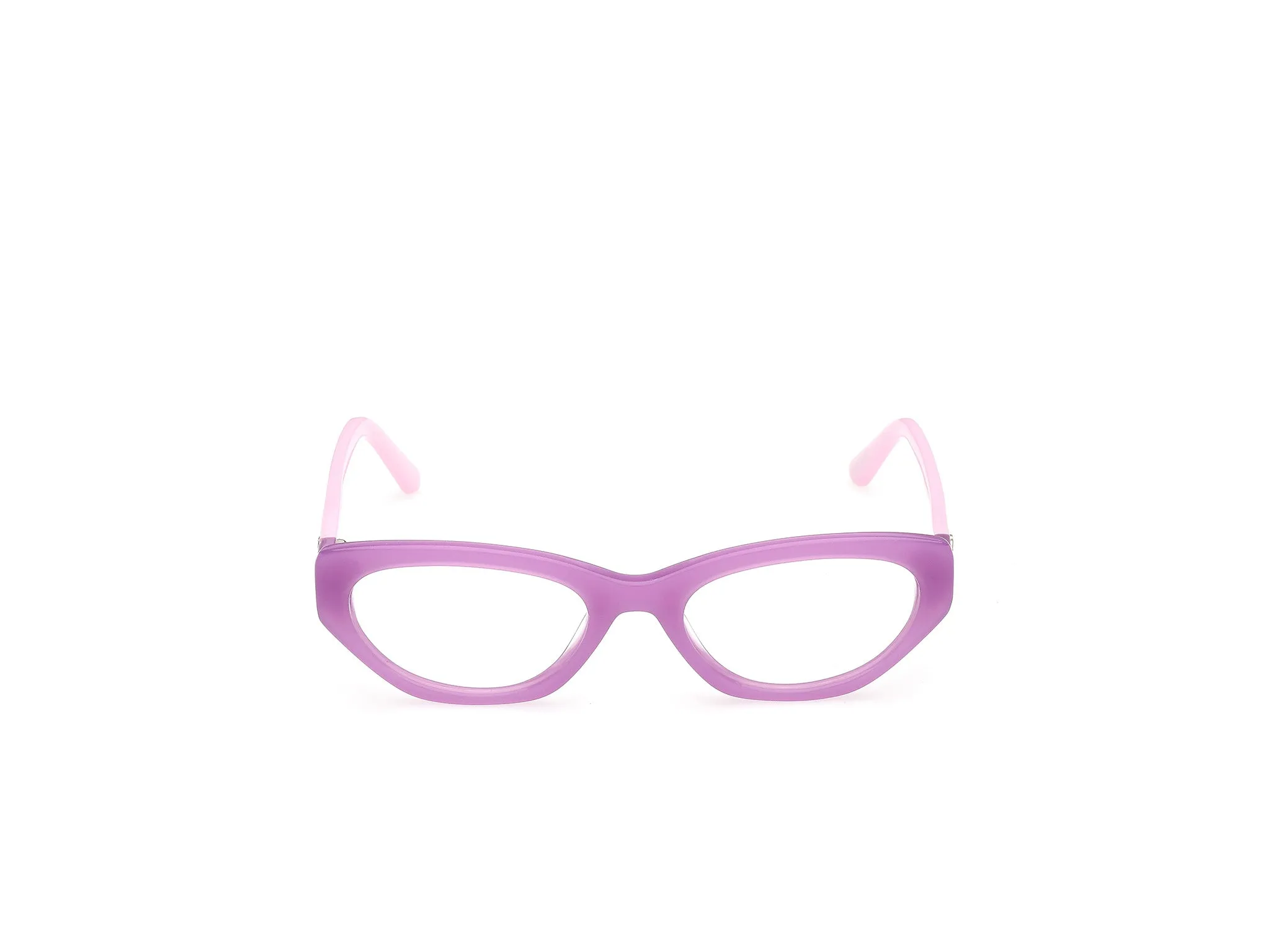 Guess GU50395 83 Montature da vista Acetato Viola Rotonda Normale - immagine 2