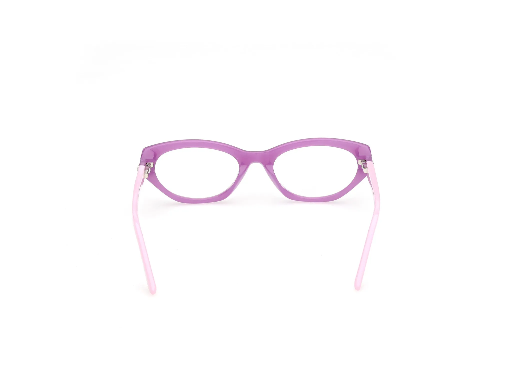 Guess GU50395 83 Montature da vista Acetato Viola Rotonda Normale - immagine 4