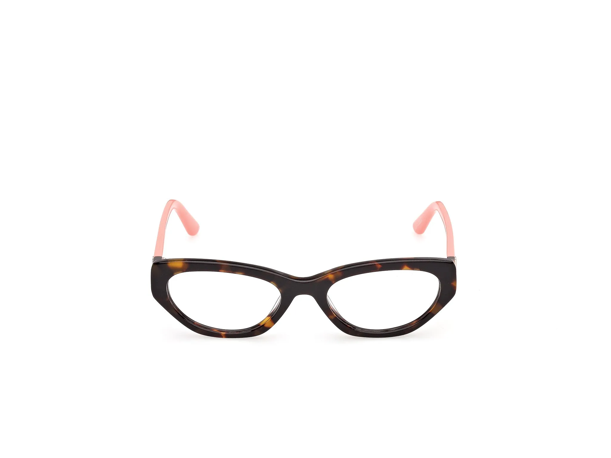 Guess GU50395 52 Montature da vista Acetato Havana Rotonda Normale - immagine 2