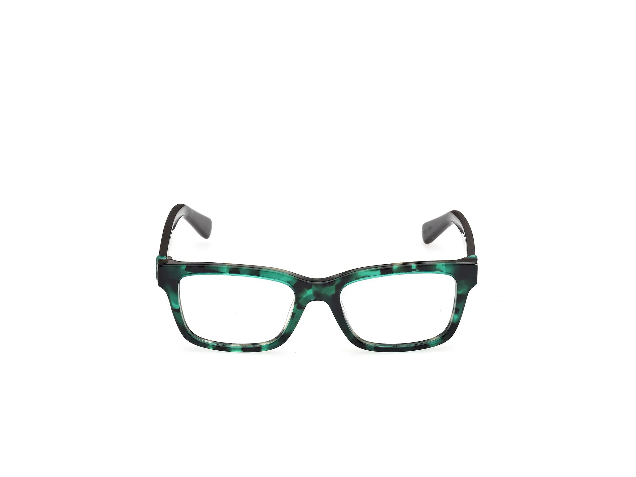 Guess GU50393 98 Montature da vista Acetato Verde Squadrata Normale - immagine 2