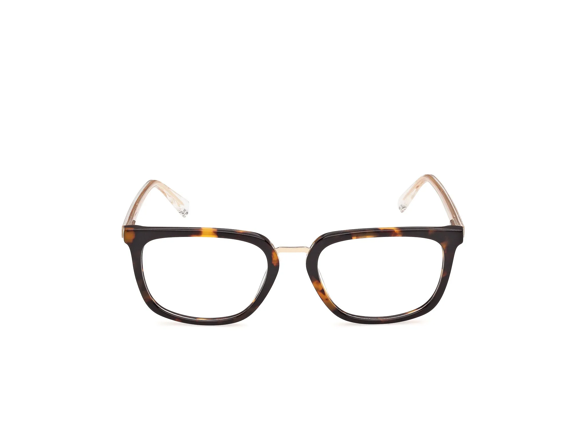 Guess GU50392 52 Montature da vista Acetato Havana Squadrata Normale - immagine 2
