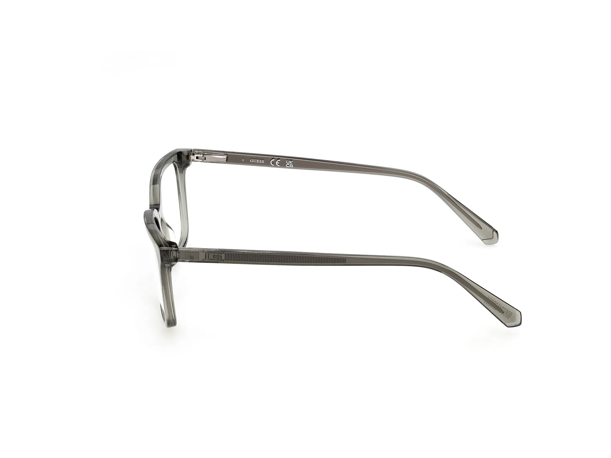 Guess GU50391 96 Montature da vista Acetato Verde Squadrata Normale - immagine 3