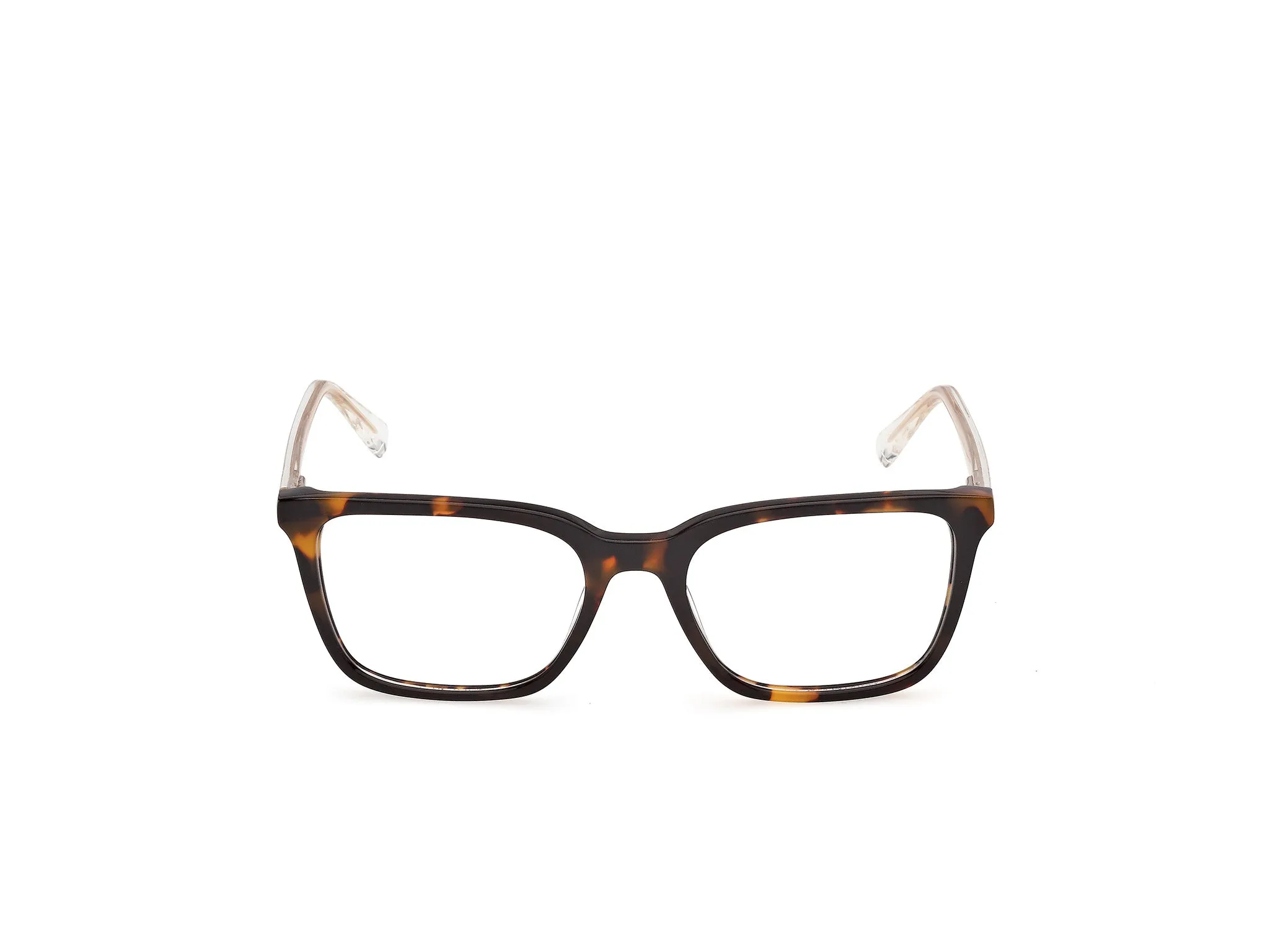 Guess GU50391 52 Montature da vista Acetato Havana Squadrata Normale - immagine 2