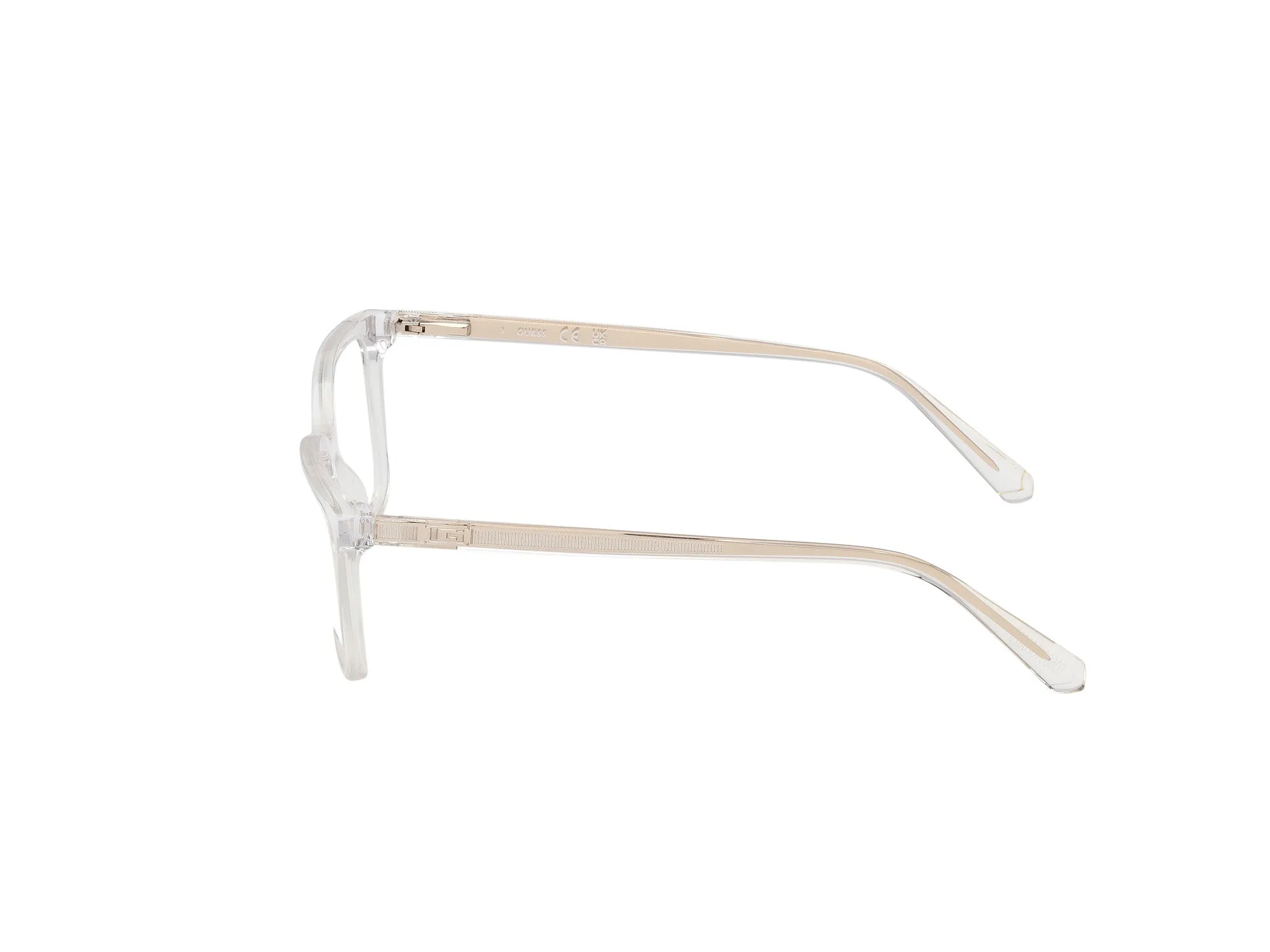 Guess GU50391 26 Montature da vista Acetato Trasparente Squadrata Normale - immagine 3