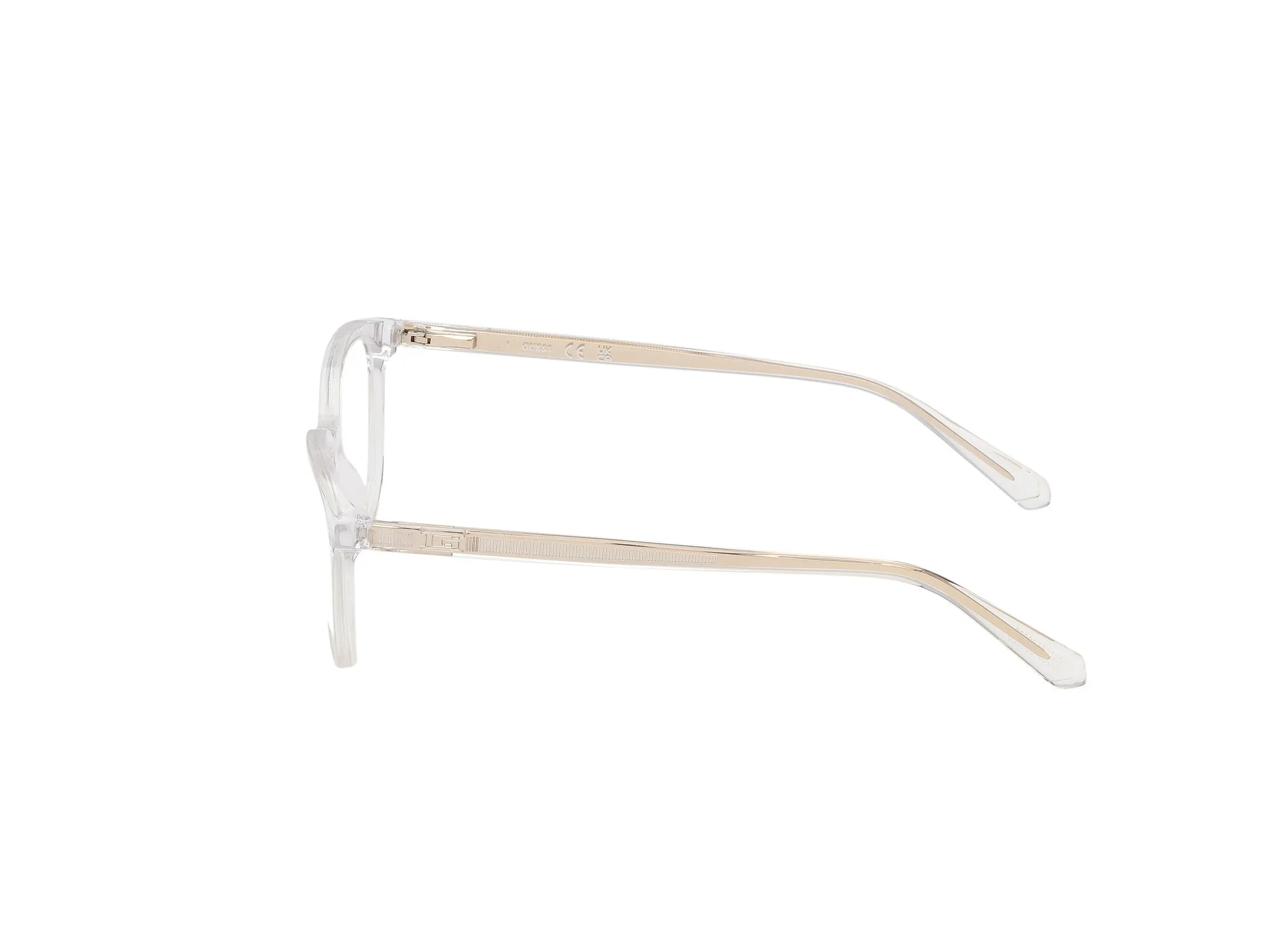 Guess GU50390 26 Montature da vista Acetato Trasparente Rotonda Normale - immagine 3
