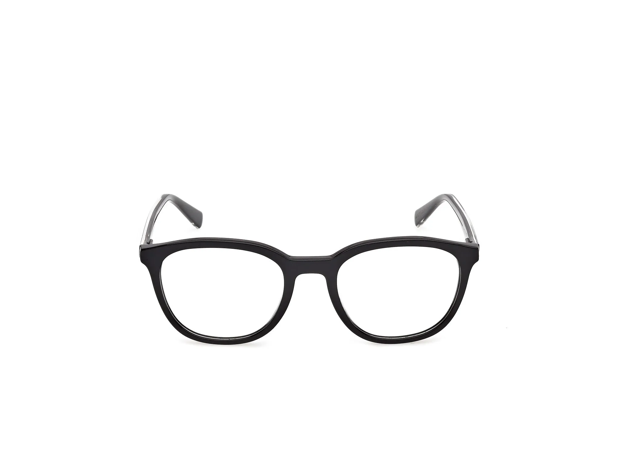Guess GU50390 1 Montature da vista Acetato Nero Rotonda Normale - immagine 2