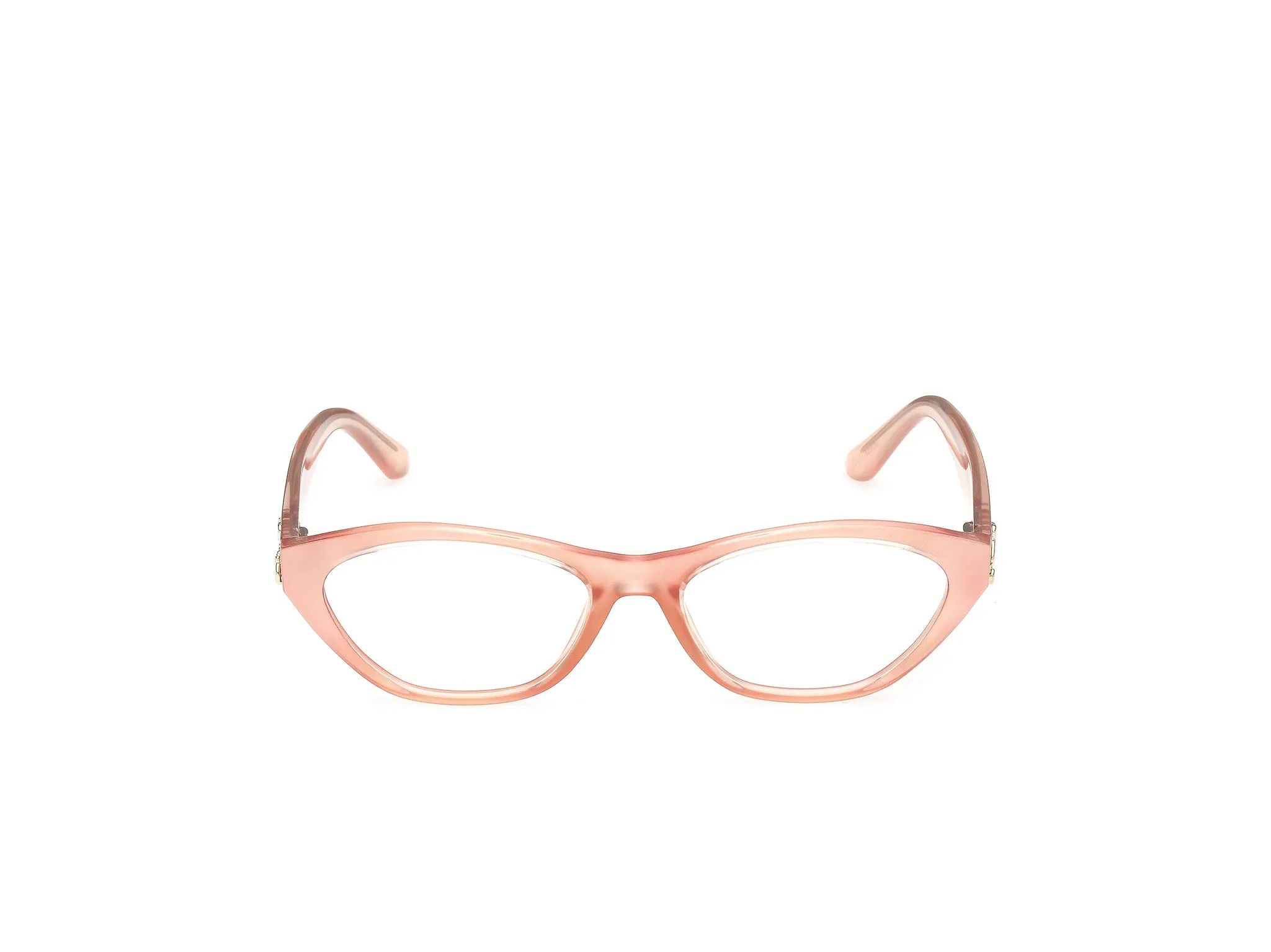 Guess GU50389 74 Montature da vista Iniettato Rosa Cat Eye Normale - immagine 2