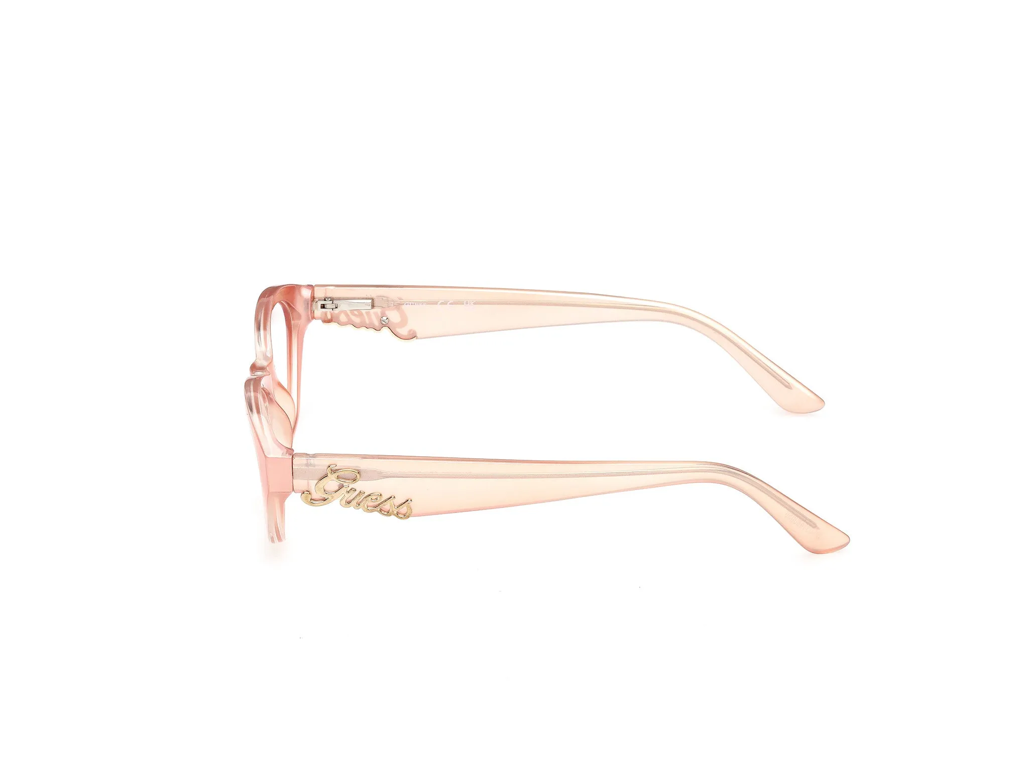 Guess GU50389 74 Montature da vista Iniettato Rosa Cat Eye Normale - immagine 3