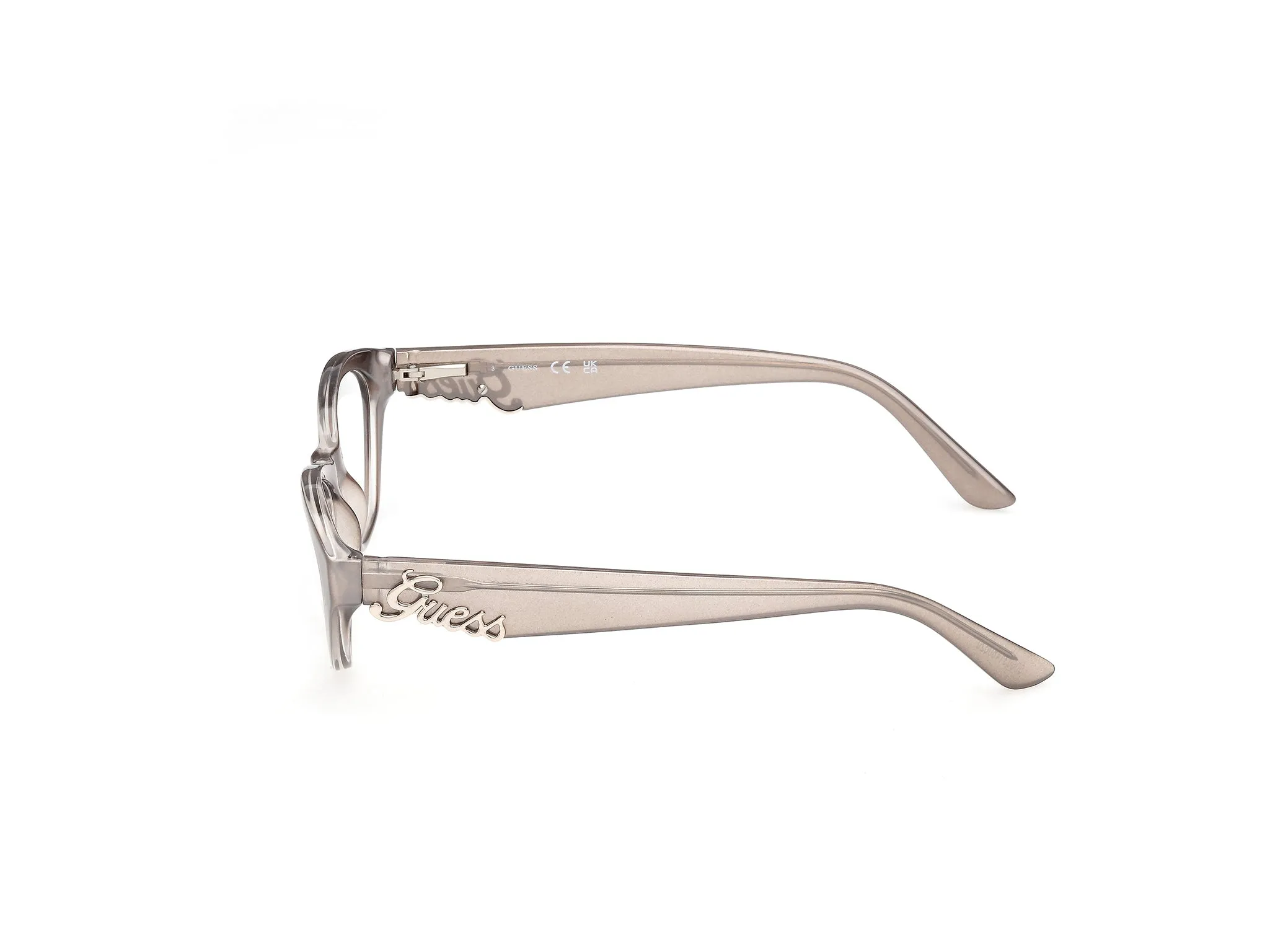 Guess GU50389 20 Montature da vista Iniettato Grigio Cat Eye Normale - immagine 3